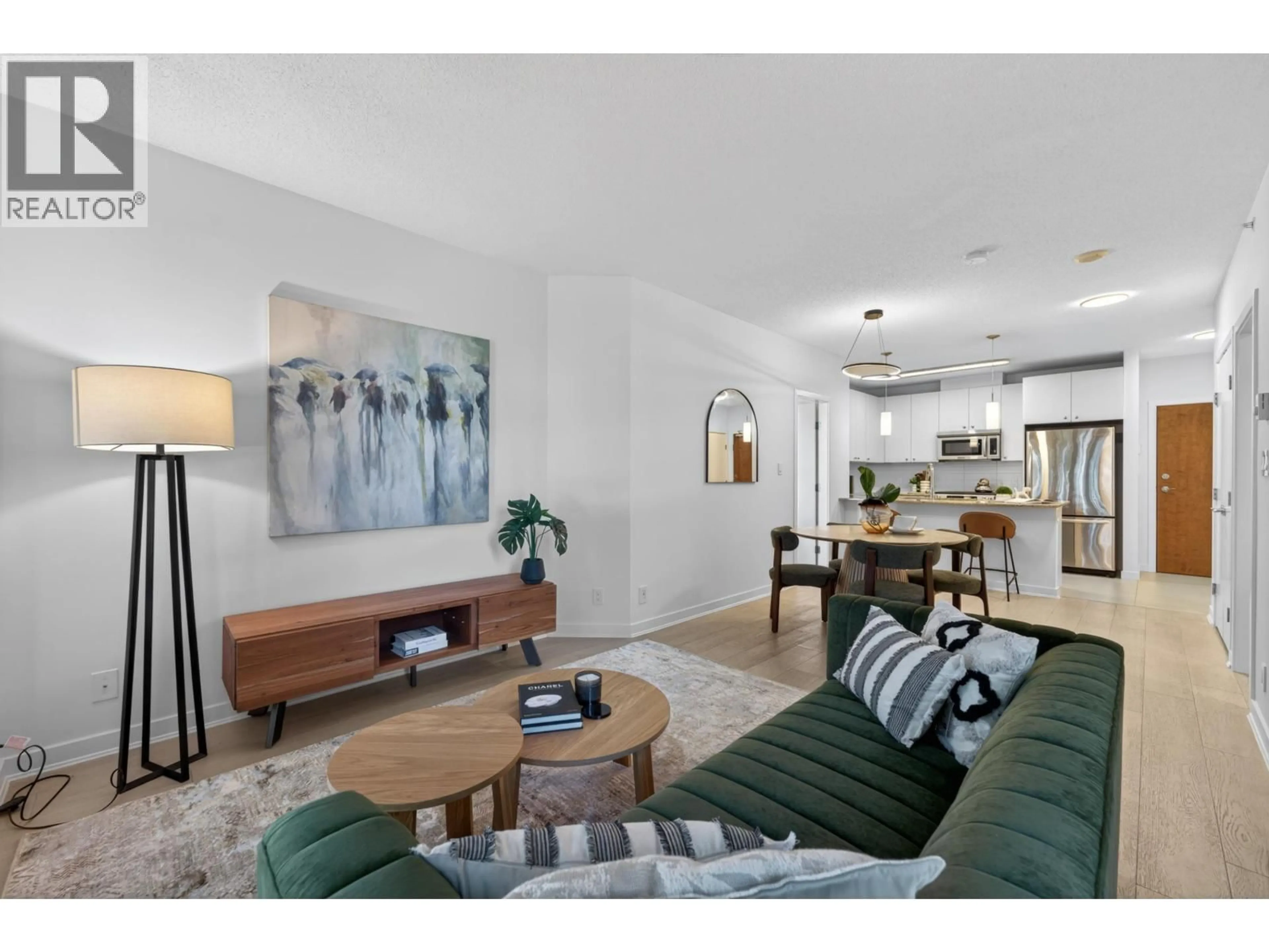 Living room with furniture, unknown for 202 - 7362 ELMBRIDGE WAY, Richmond British Columbia V6X0A6