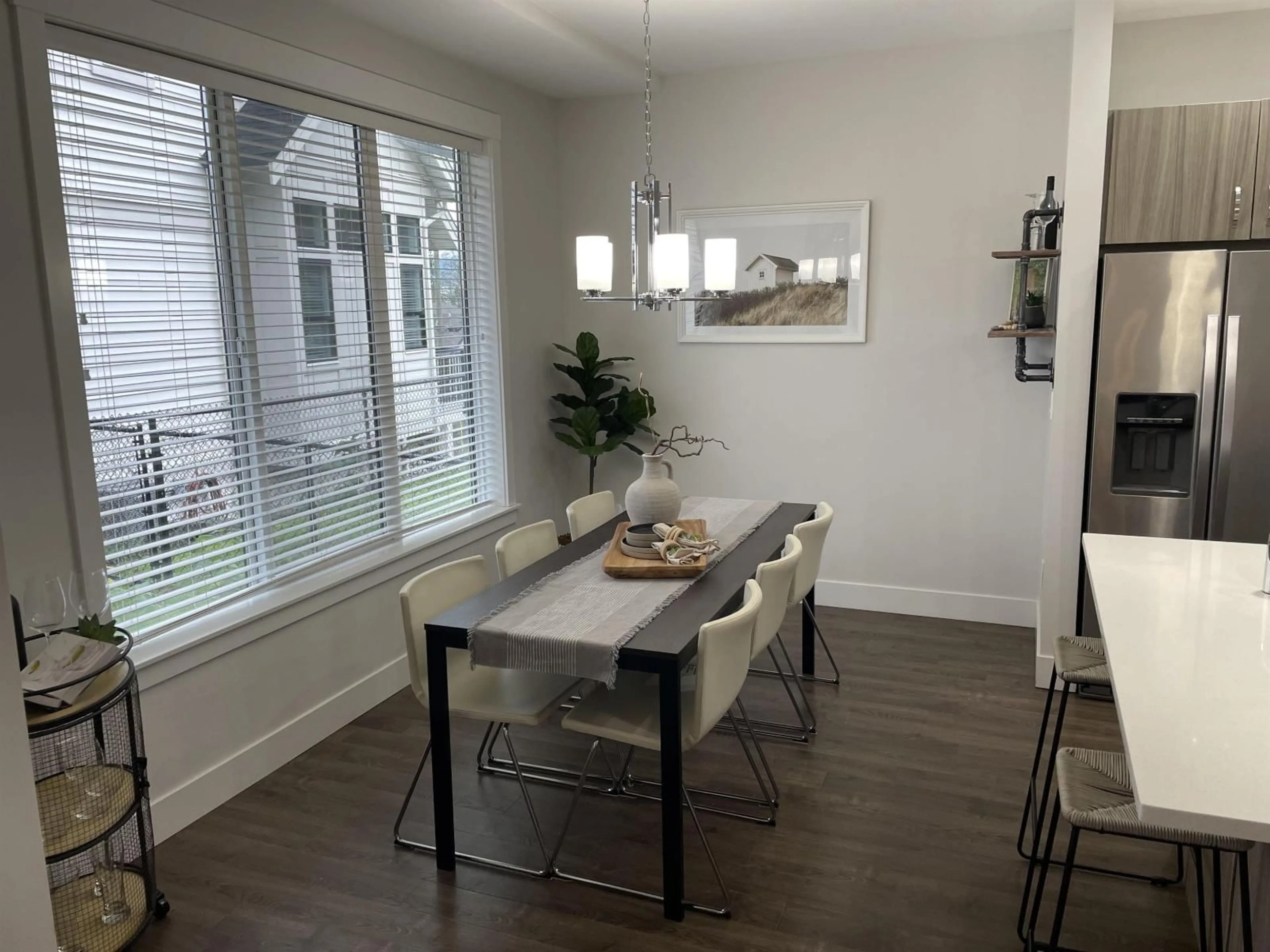 Dining room, wood/laminate floor for 2 - 5797 PROMONTORY ROAD, Chilliwack British Columbia V2R0Z2