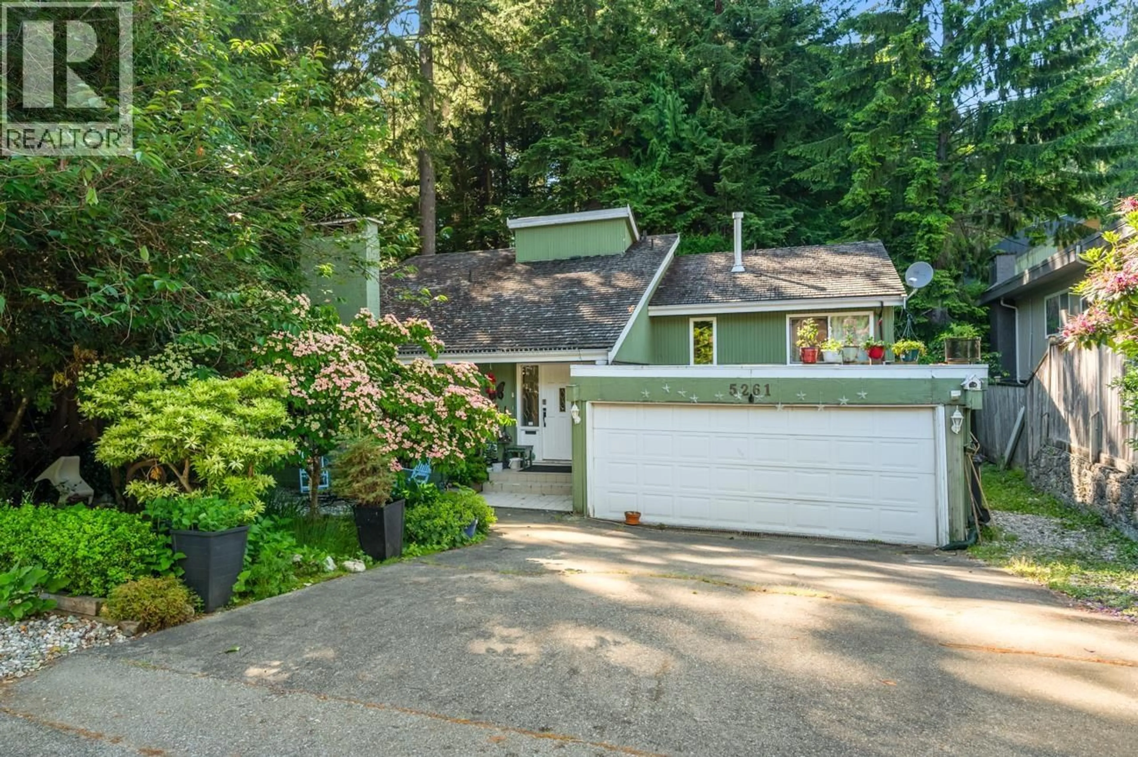 Home with vinyl exterior material, street for 5261 CLIFFRIDGE AVENUE, North Vancouver British Columbia V7R3V2