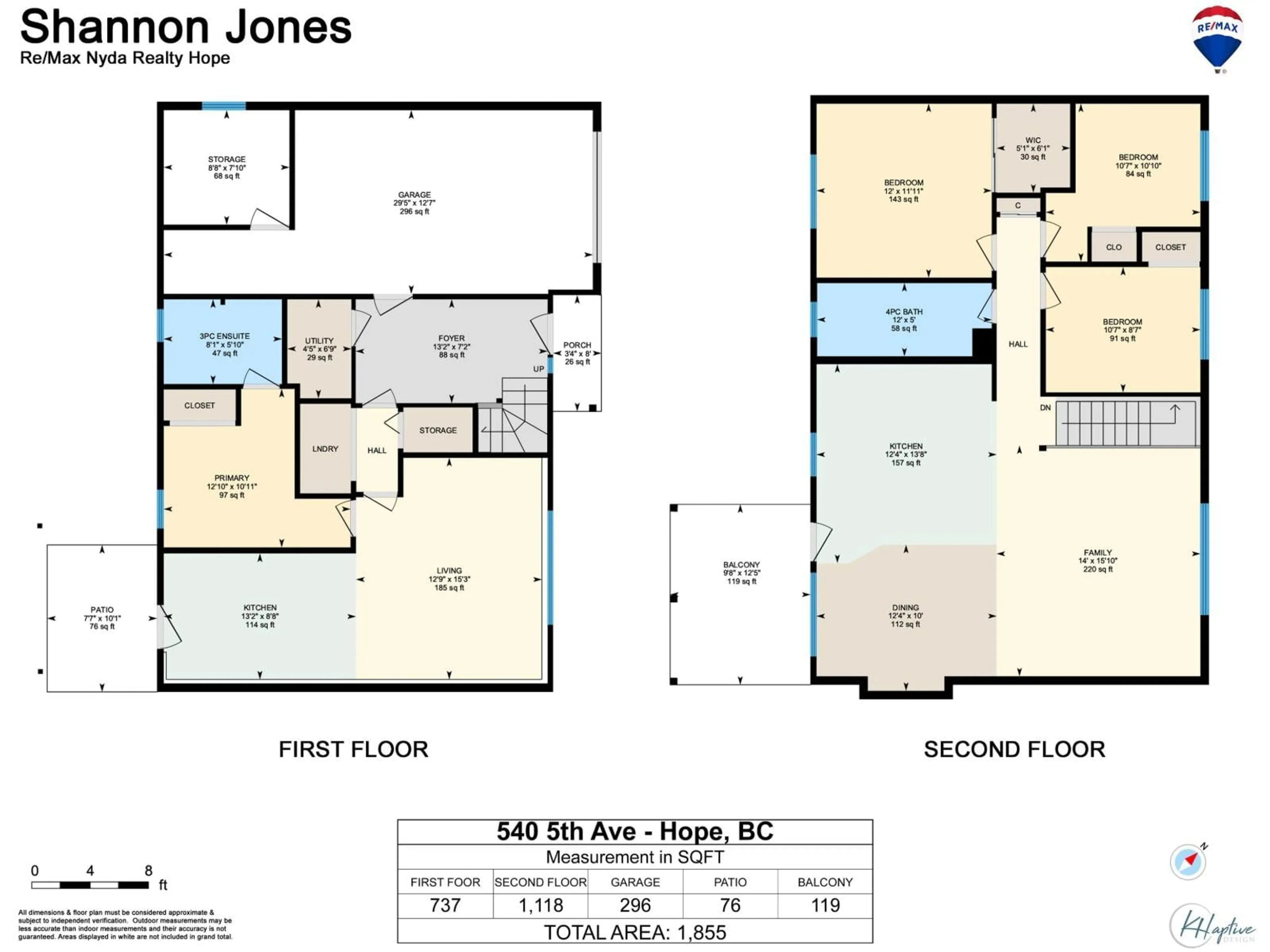 Floor plan for 540 5TH AVENUE, Hope British Columbia V0X1L0