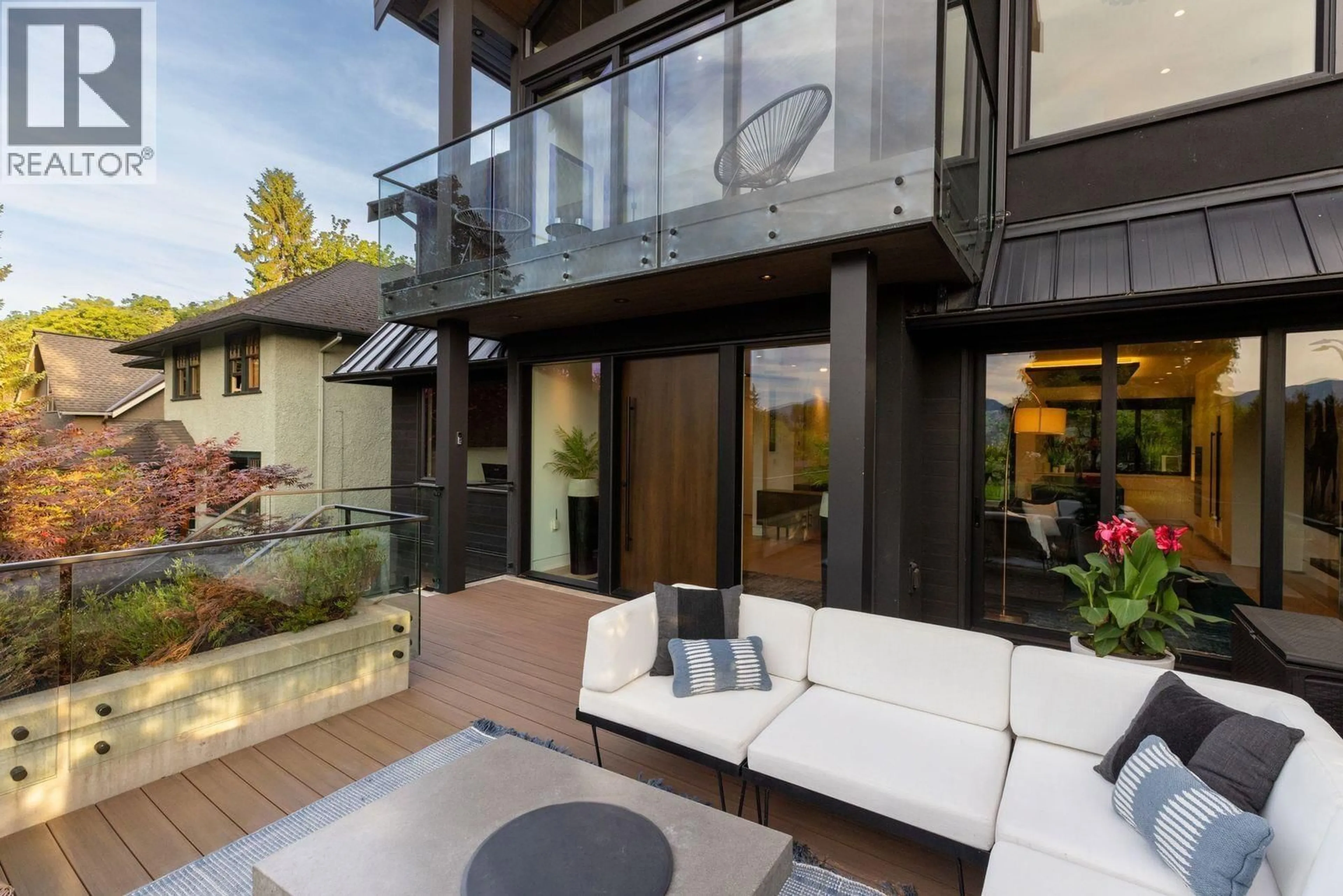 Patio, street for 4328 LOCARNO CRESCENT, Vancouver British Columbia V6R1G3