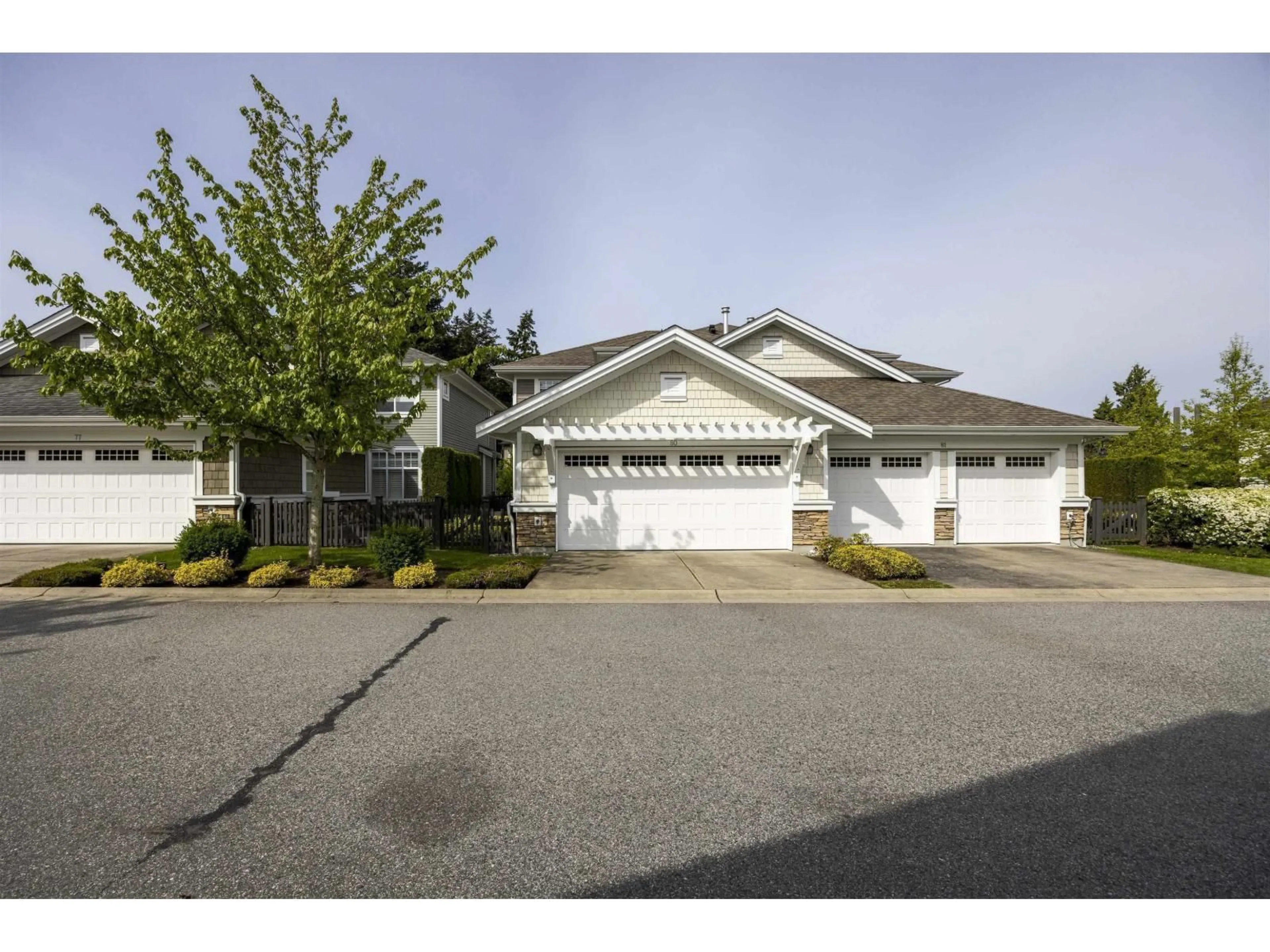 Home with vinyl exterior material, street for 80 - 10500 DELSOM CRESCENT, Delta British Columbia V4C0C3