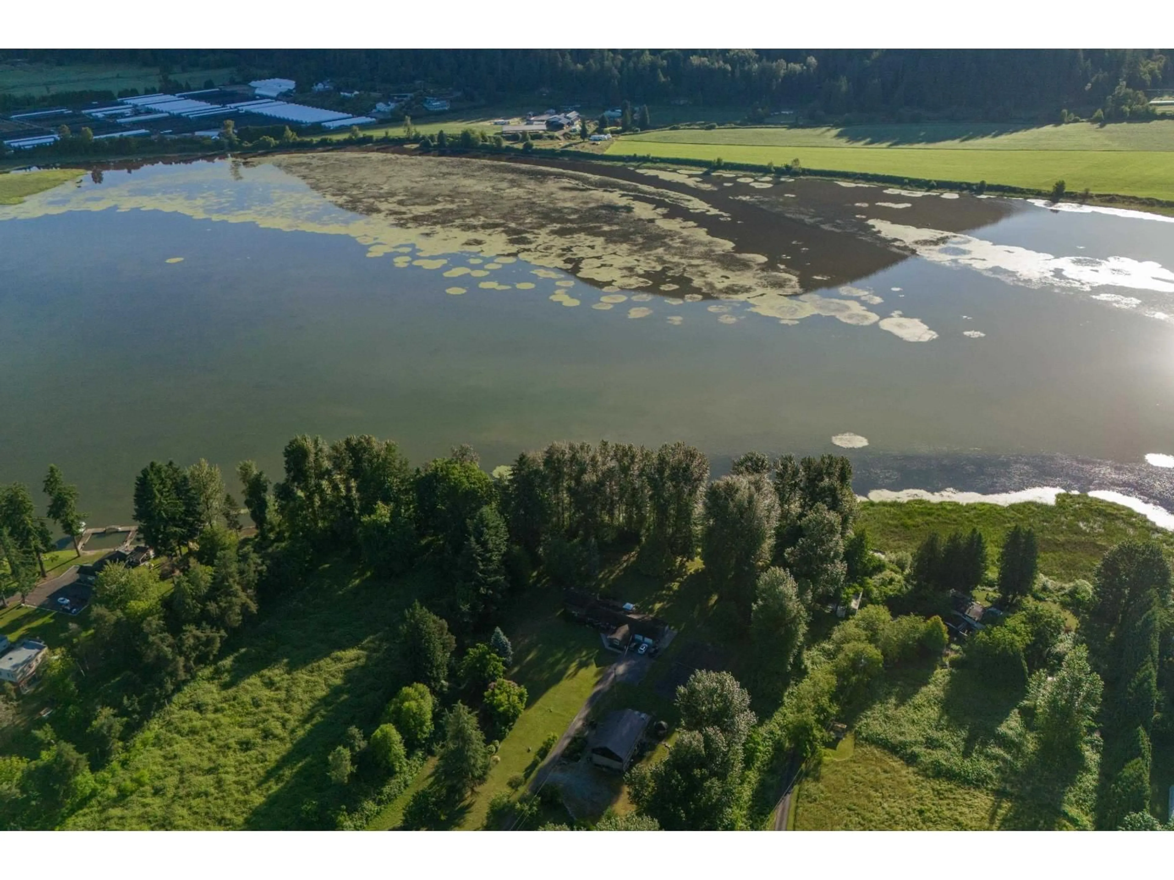 A pic from outside/outdoor area/front of a property/back of a property/a pic from drone, water/lake/river/ocean view for 9172 SHOOK ROAD, Mission British Columbia V2V7M1