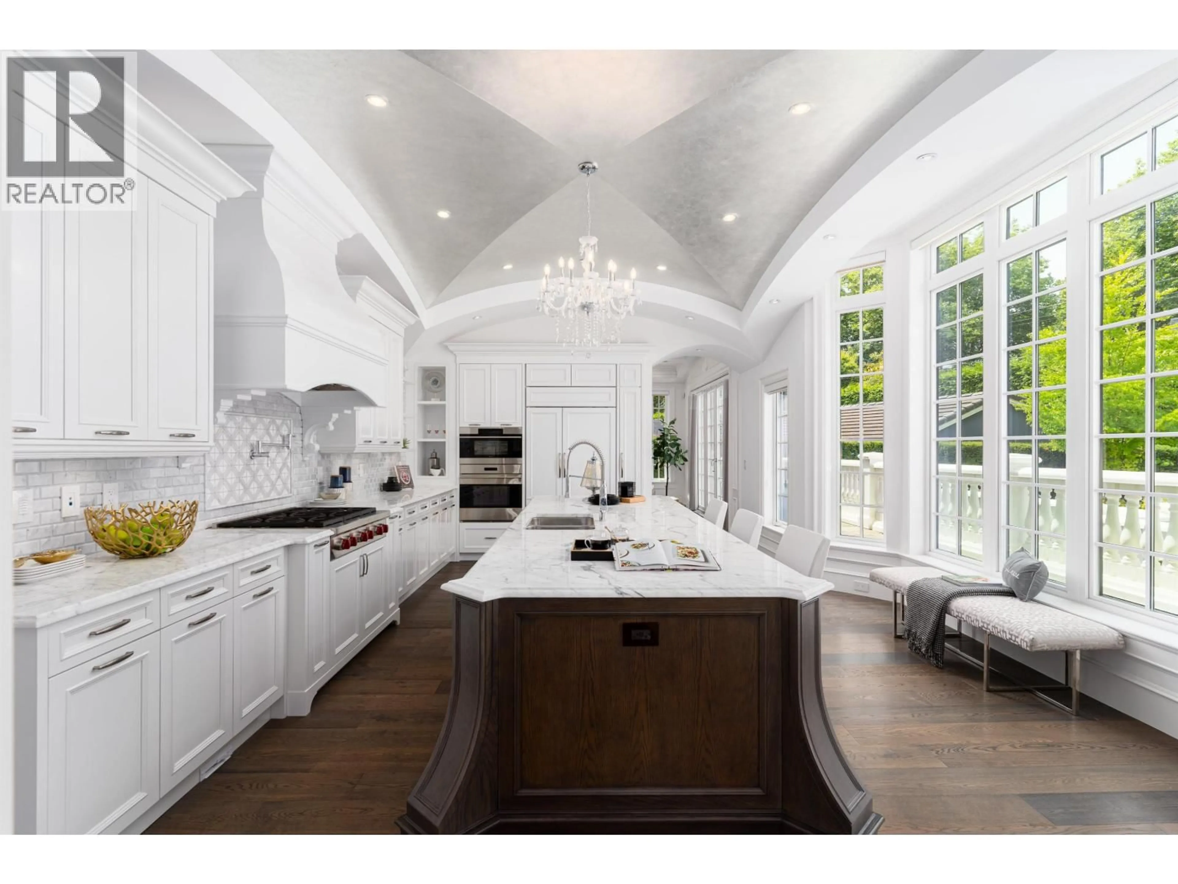 Open concept kitchen, ceramic/tile floor for 8083 ANGUS DRIVE, Vancouver British Columbia V6P5K9