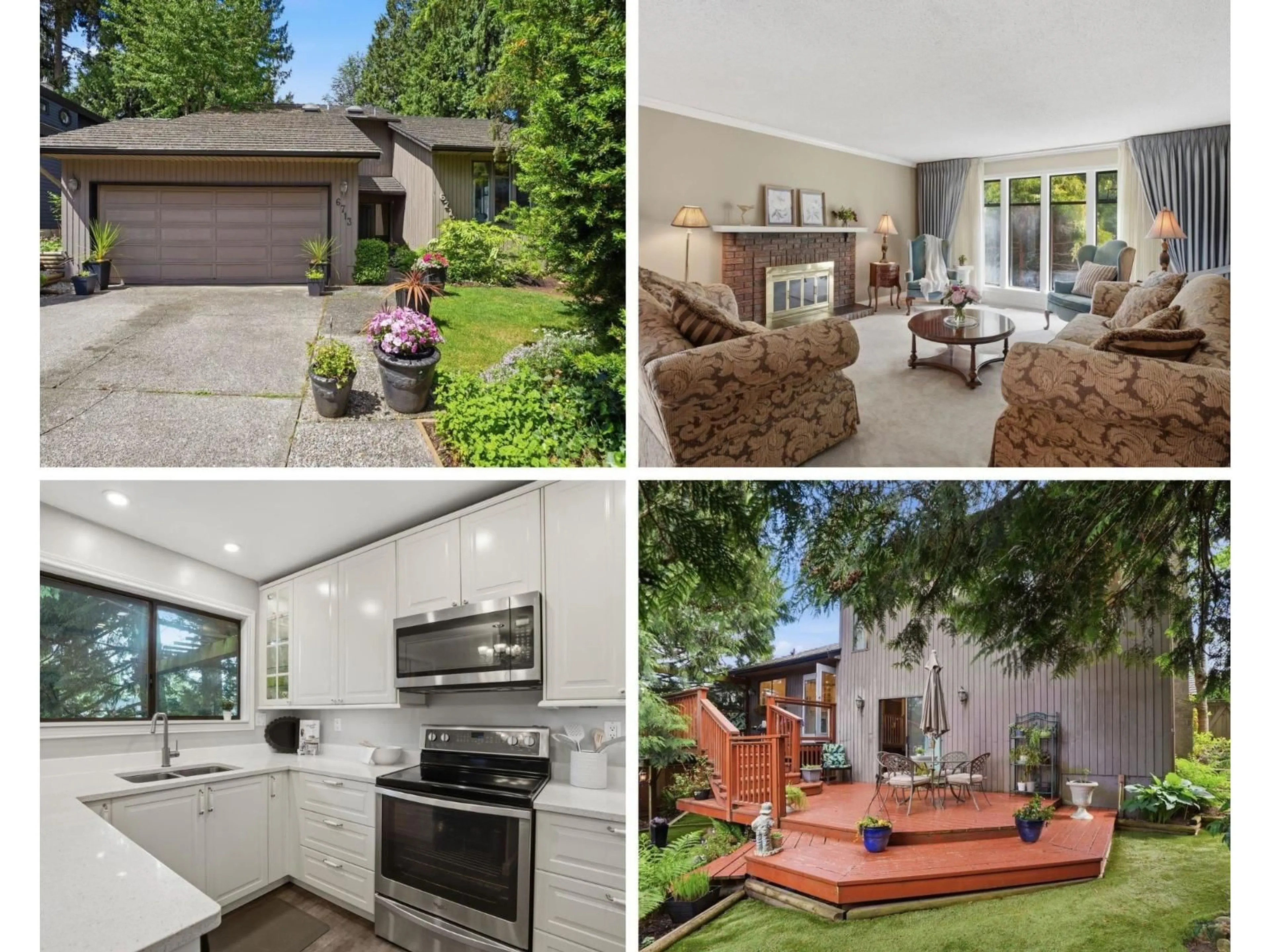 A pic from outside/outdoor area/front of a property/back of a property/a pic from drone, street for 6713 NICHOLSON ROAD, Delta British Columbia V4E2T2