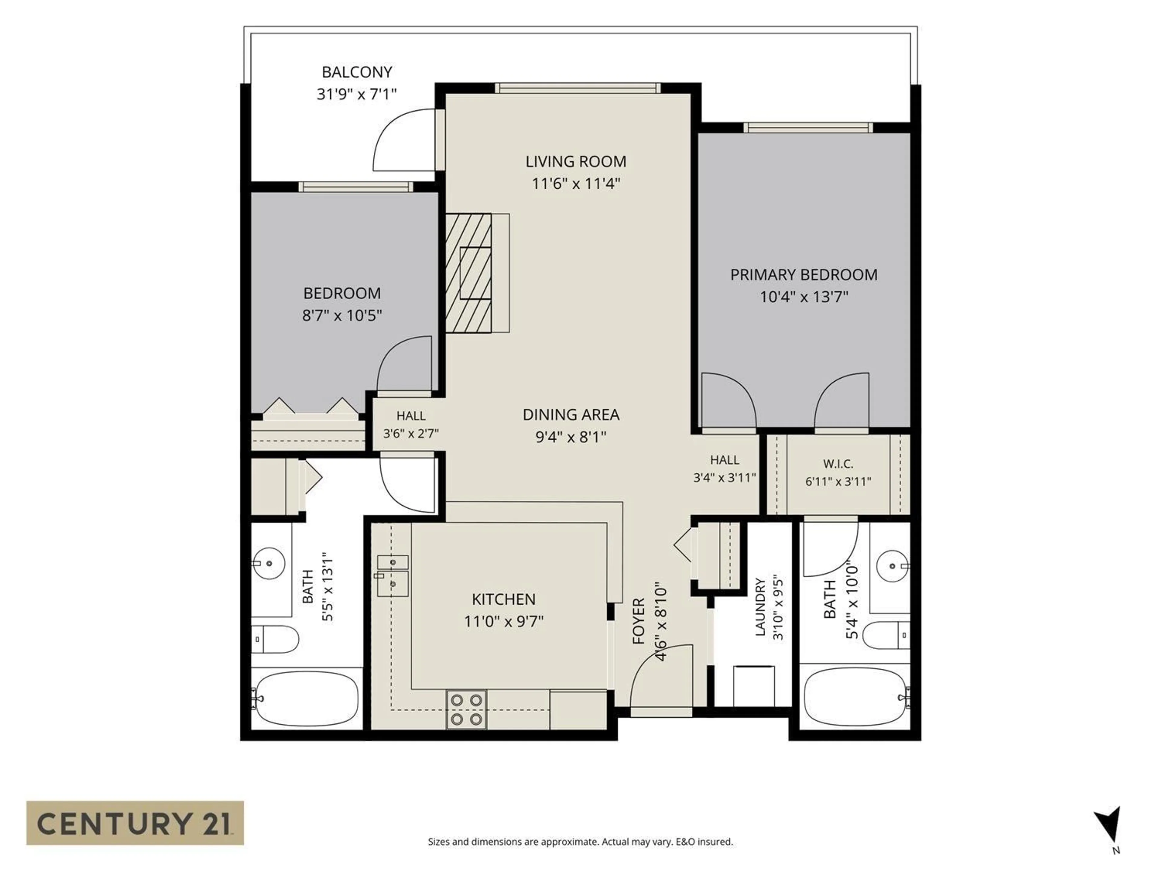 Floor plan for 404 - 33708 KING ROAD, Abbotsford British Columbia V2S8C6