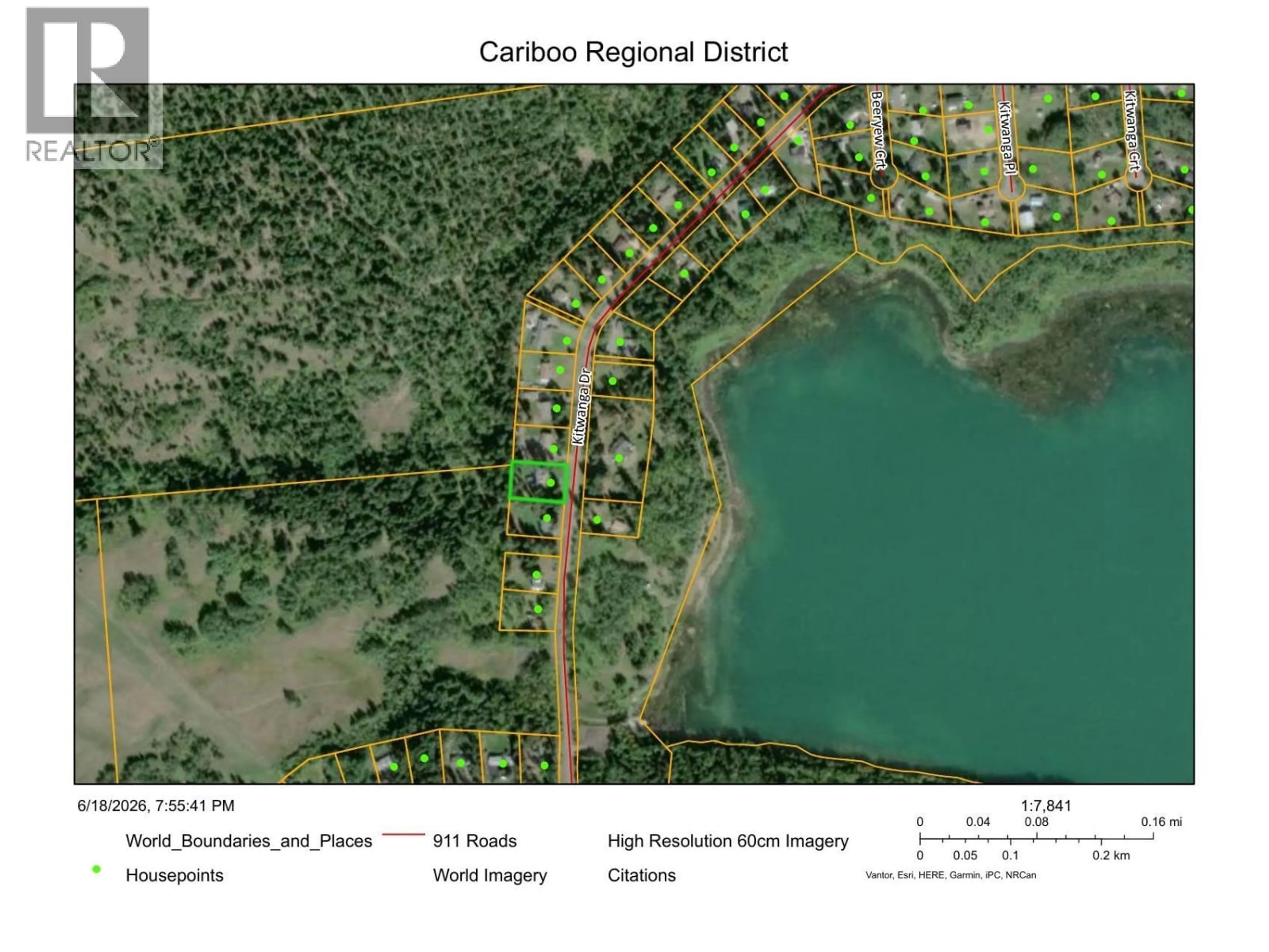 Picture of a map for 4788 KITWANGA DRIVE, 108 Mile Ranch British Columbia V0K2Z0