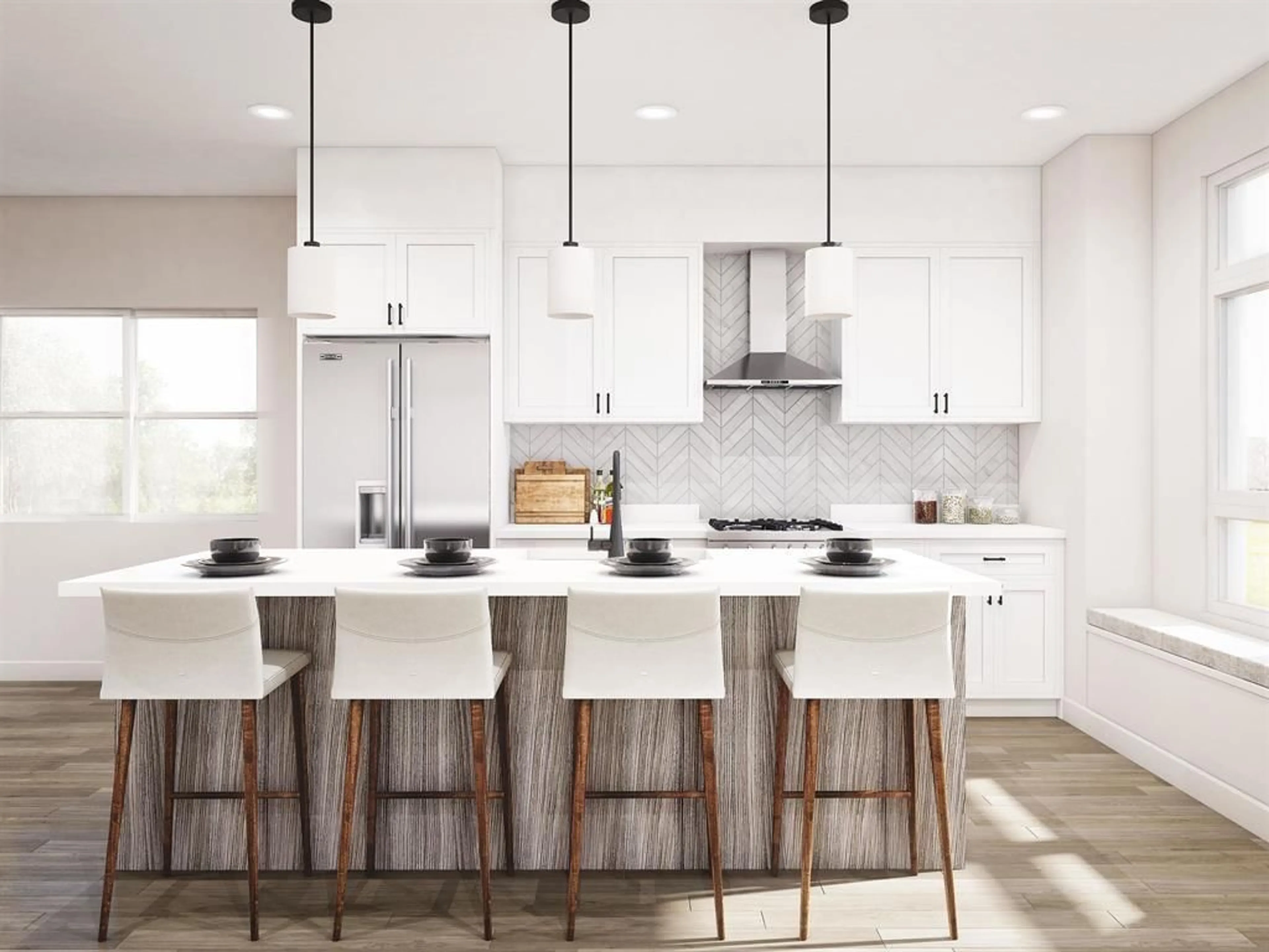Contemporary kitchen, unknown for 28 - 20155 84TH AVENUE, Langley British Columbia V2Y3R3