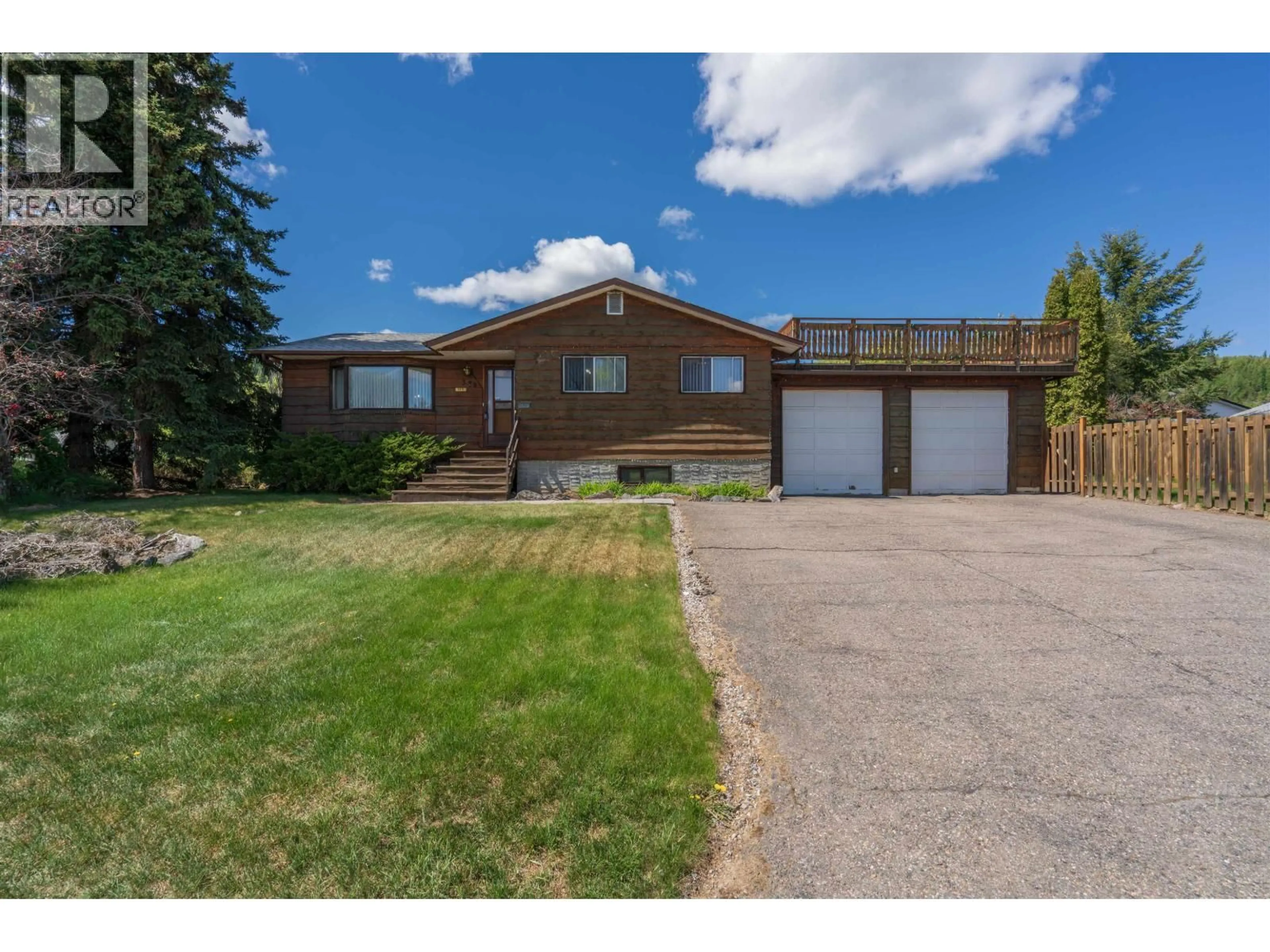 A pic from outside/outdoor area/front of a property/back of a property/a pic from drone, unknown for 379 KILLOREN CRESCENT, Prince George British Columbia V2M6J8
