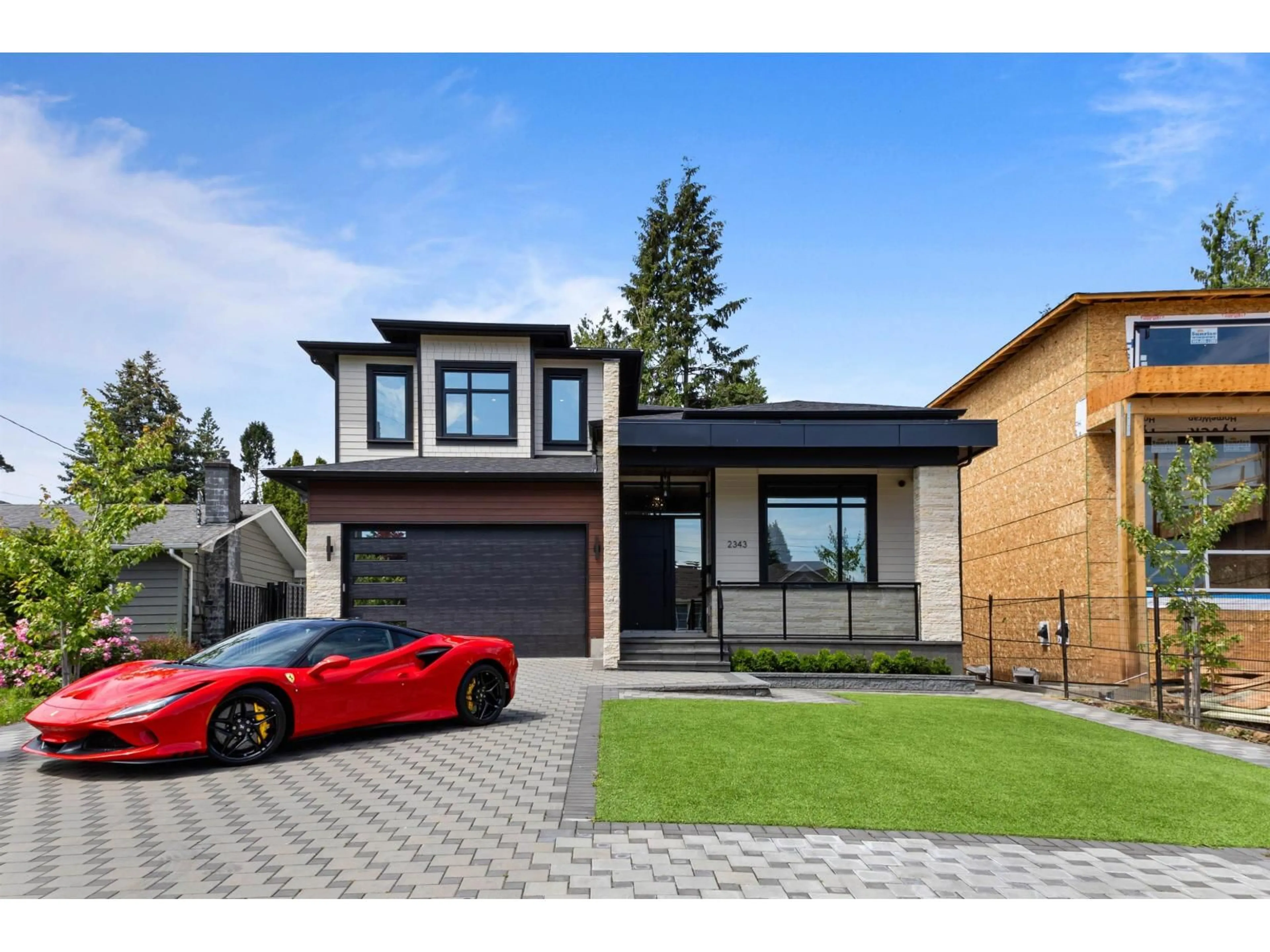 Home with brick exterior material, street for 2343 LOBBAN ROAD, Abbotsford British Columbia V2S3W2