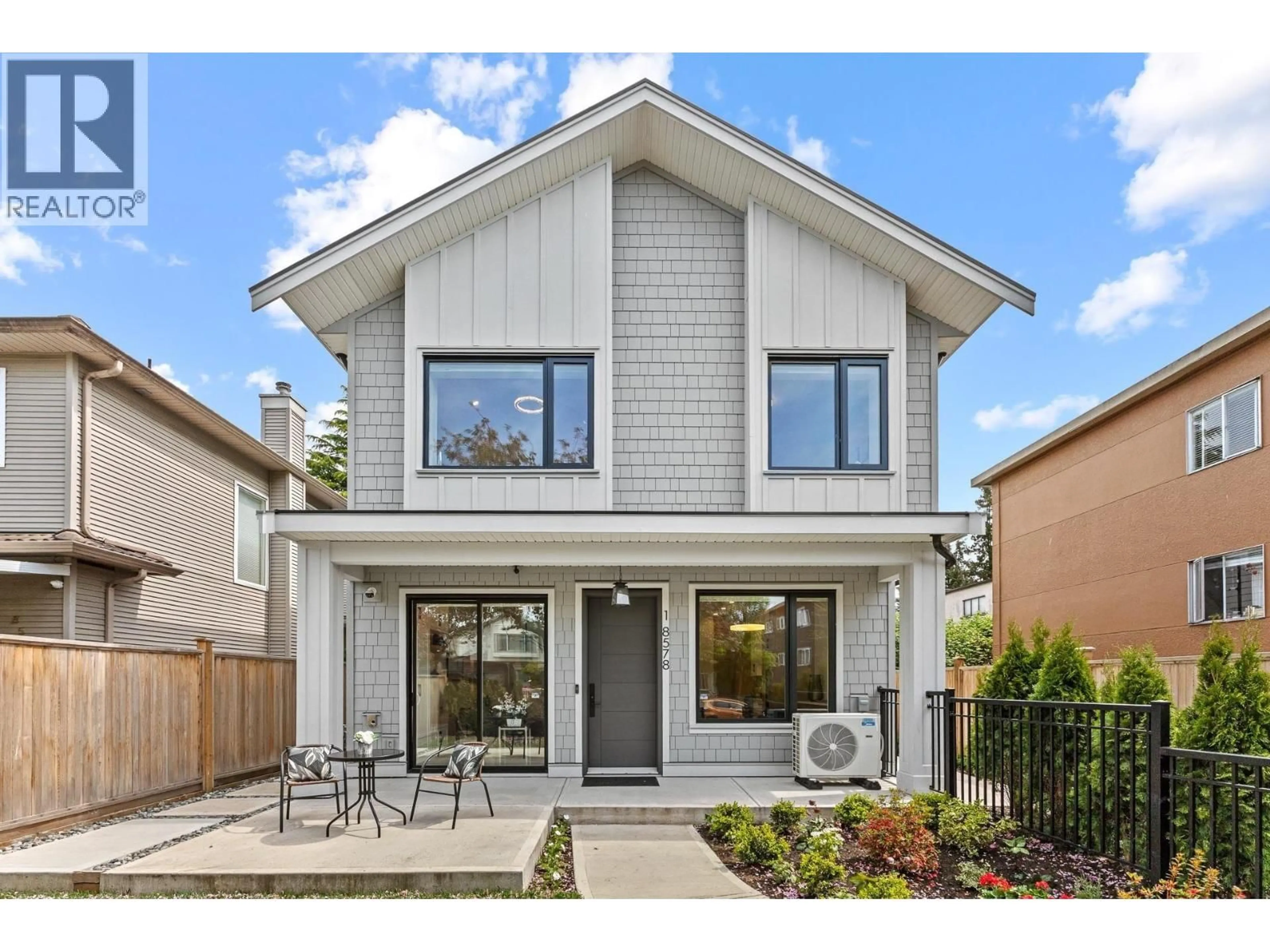 Home with vinyl exterior material, street for 1 - 8578 CARTIER STREET, Vancouver British Columbia V6P4T8