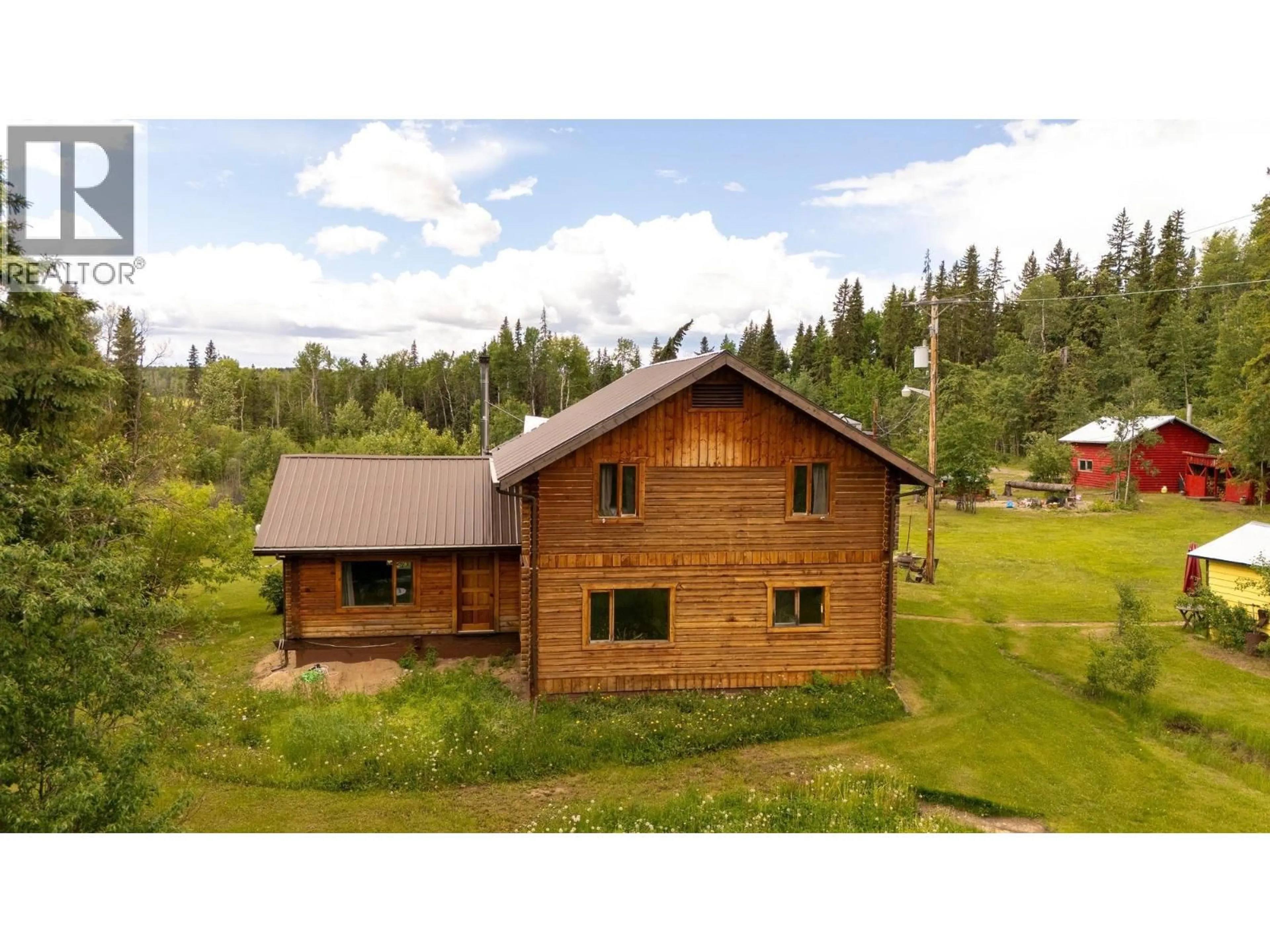 A pic from outside/outdoor area/front of a property/back of a property/a pic from drone, building for 10444 97 HIGHWAY, Charlie Lake British Columbia V1J8L9