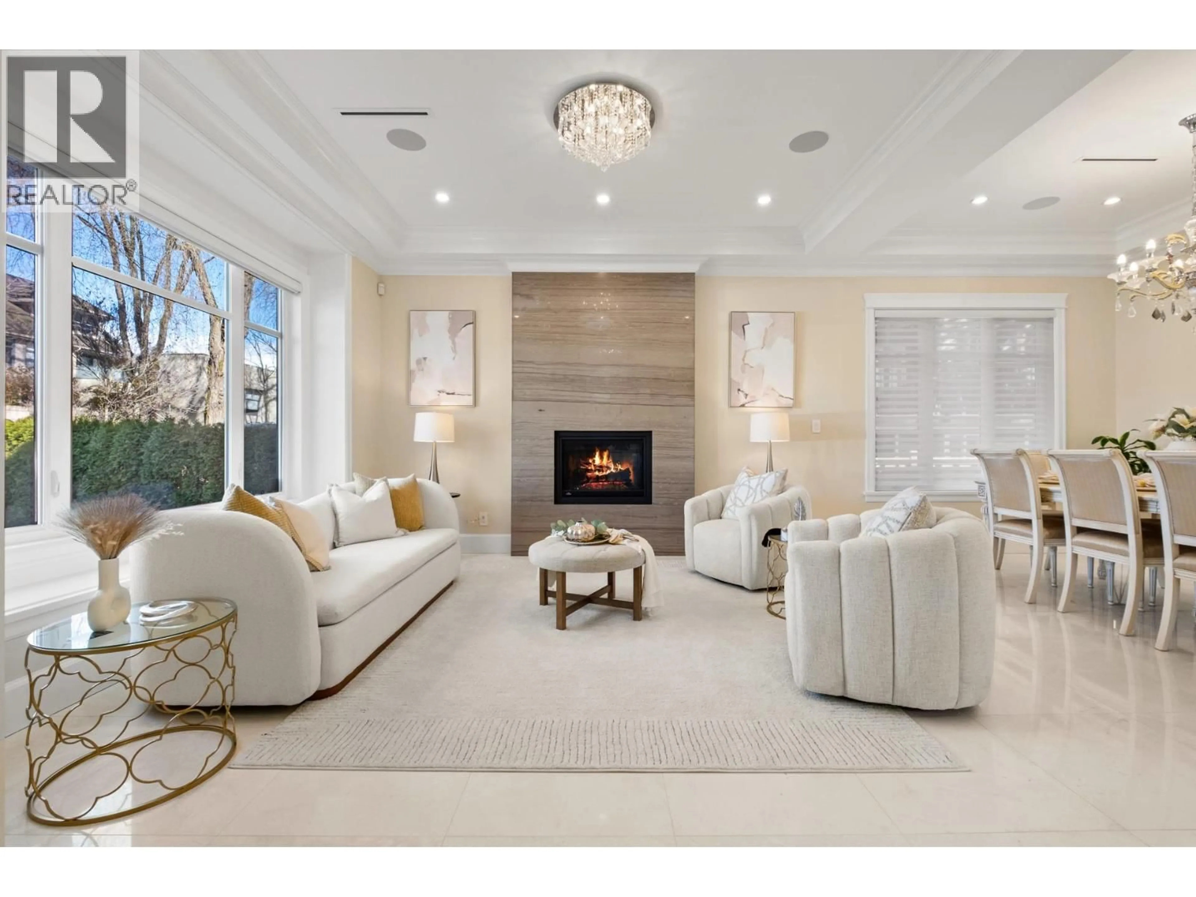 Living room with furniture, ceramic/tile floor for 3676 28TH AVENUE, Vancouver British Columbia V6S1S4