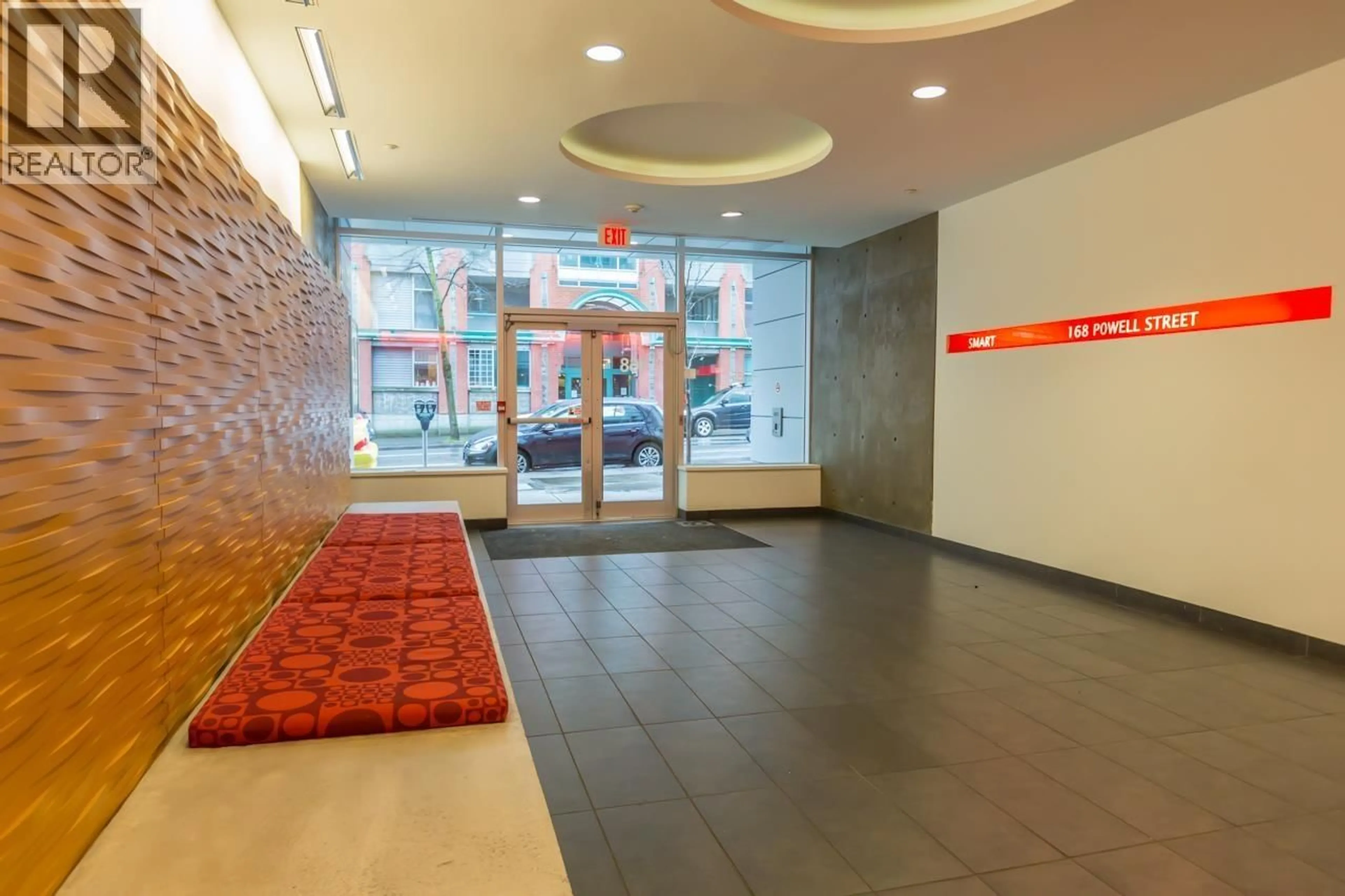 Indoor foyer for 816 - 168 POWELL STREET, Vancouver British Columbia V6A0B2