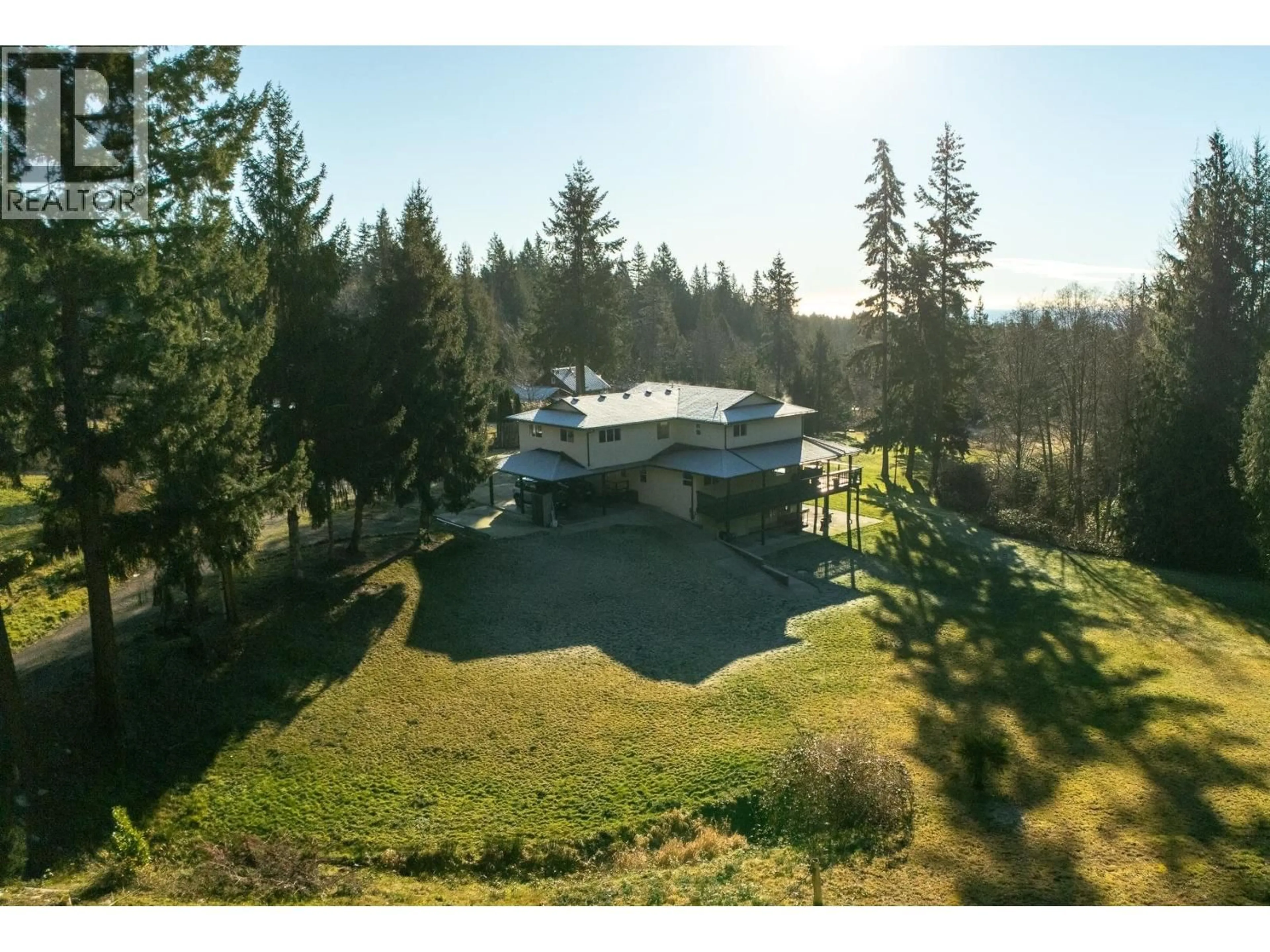 A pic from outside/outdoor area/front of a property/back of a property/a pic from drone, water/lake/river/ocean view for 2562 MILES ROAD, Roberts Creek British Columbia V0N2W4