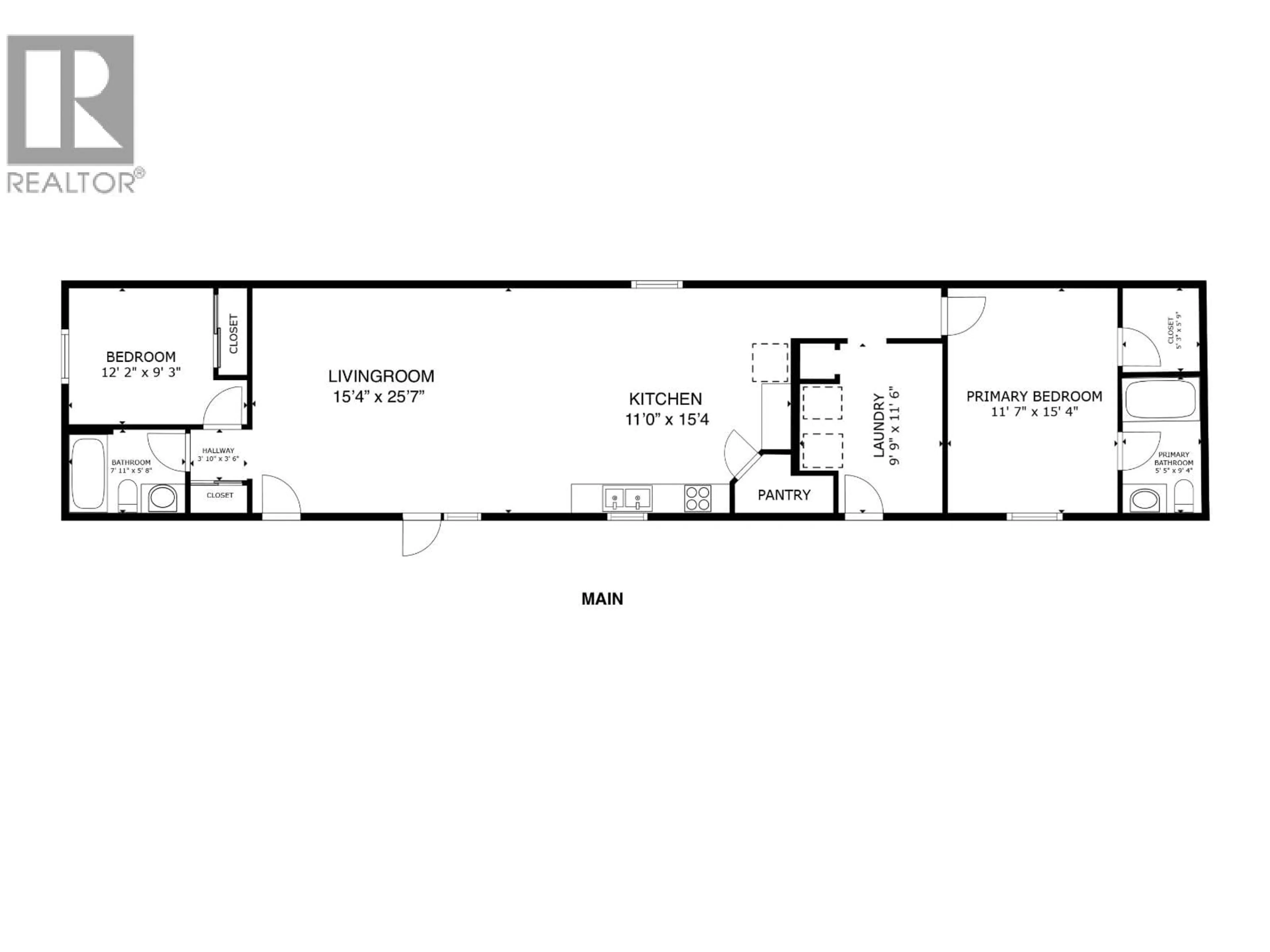 Floor plan for 8903 76 STREET, Fort St. John British Columbia V1J2Z8