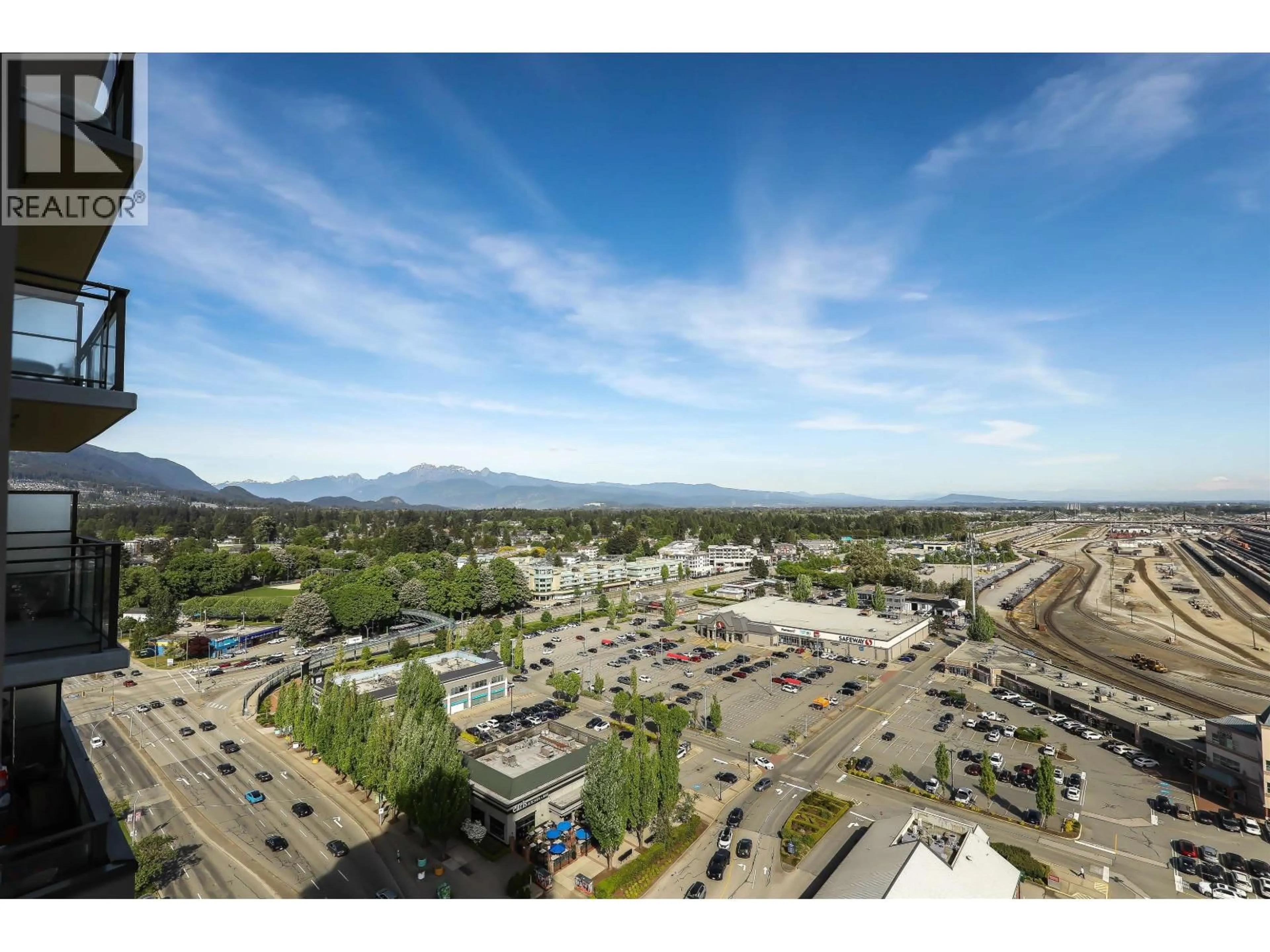 A pic from outside/outdoor area/front of a property/back of a property/a pic from drone, mountain view for 2106 - 2789 SHAUGHNESSY STREET, Port Coquitlam British Columbia V3C0C3