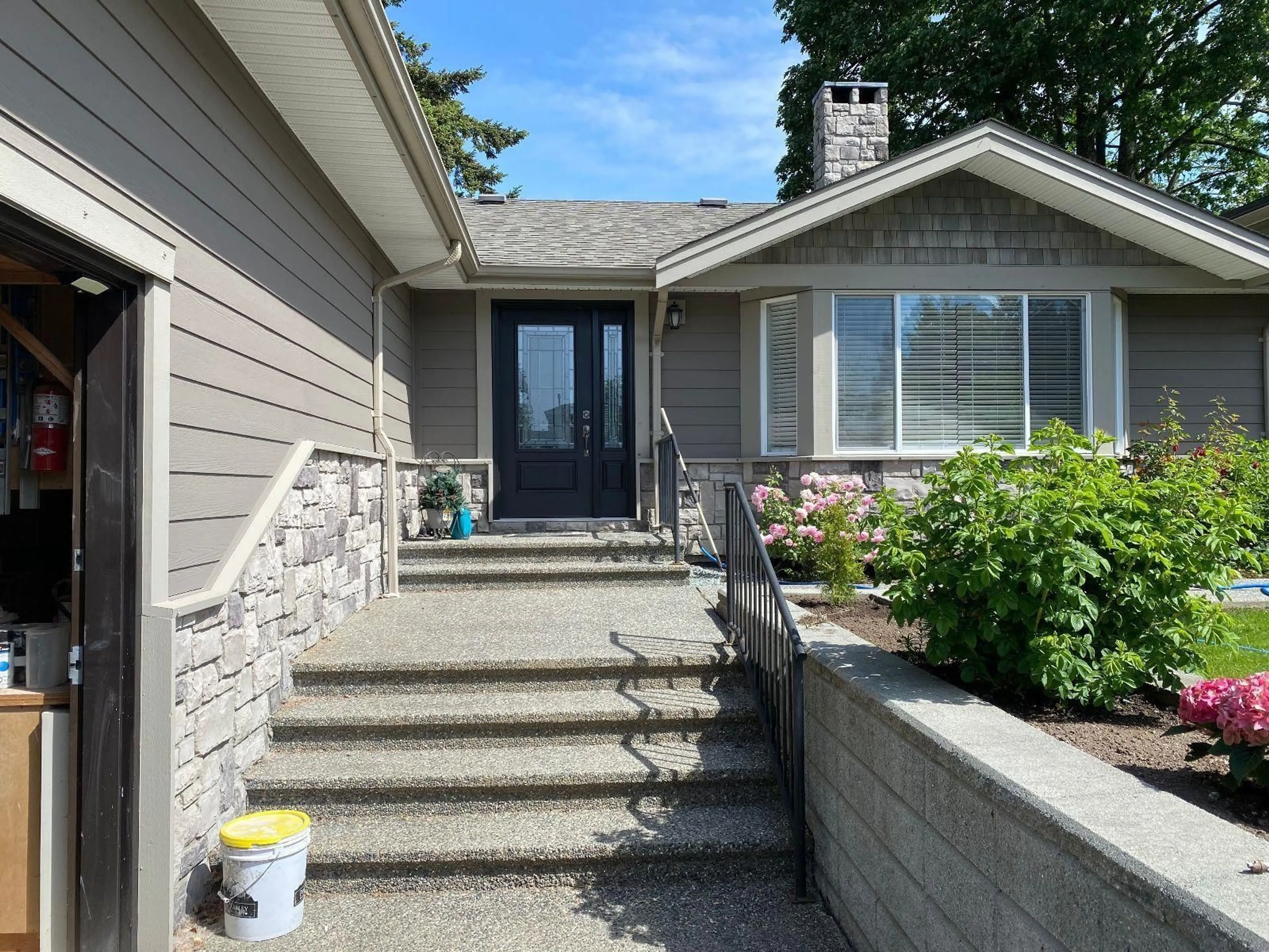 Home with vinyl exterior material, street for 26891 32A AVENUE, Langley British Columbia V4W3G4