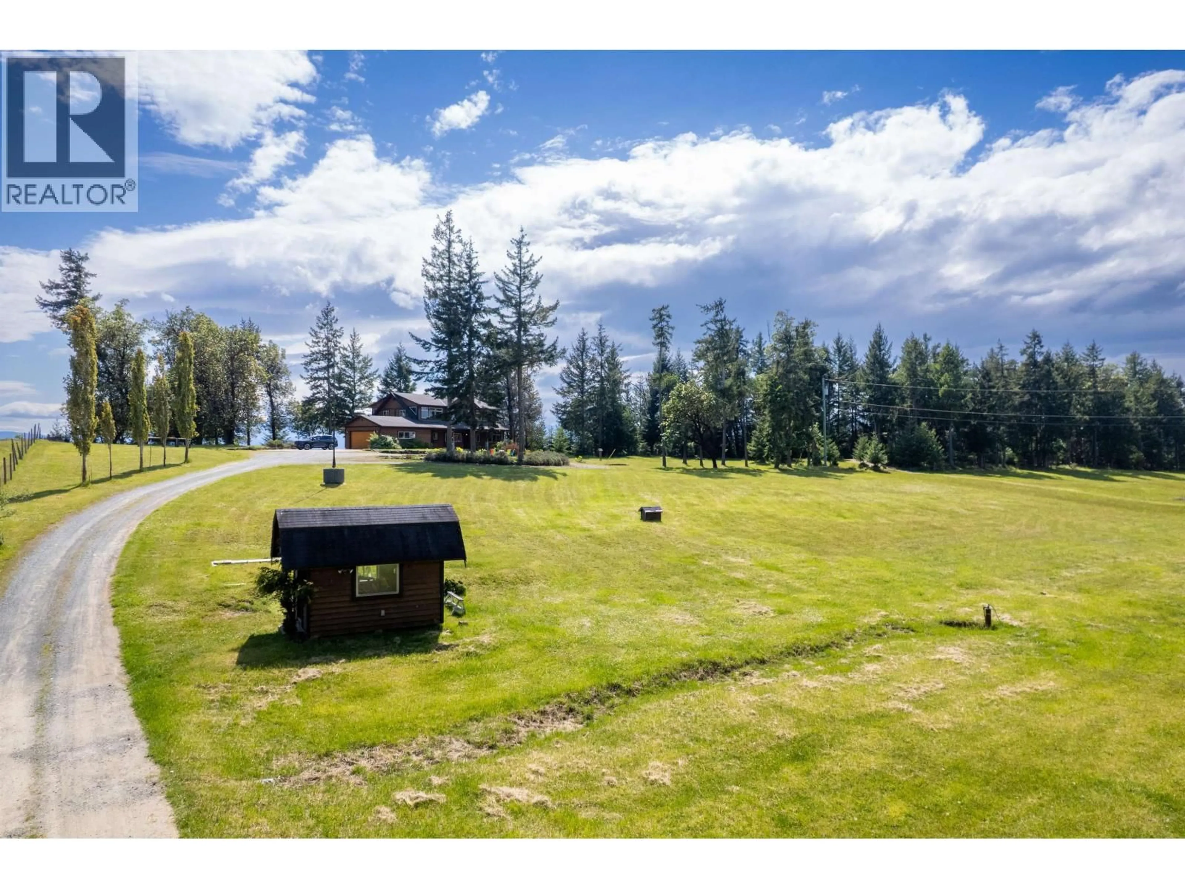 A pic from outside/outdoor area/front of a property/back of a property/a pic from drone, unknown for 1495 COATS ROAD, Gabriola Island British Columbia V0R1X6