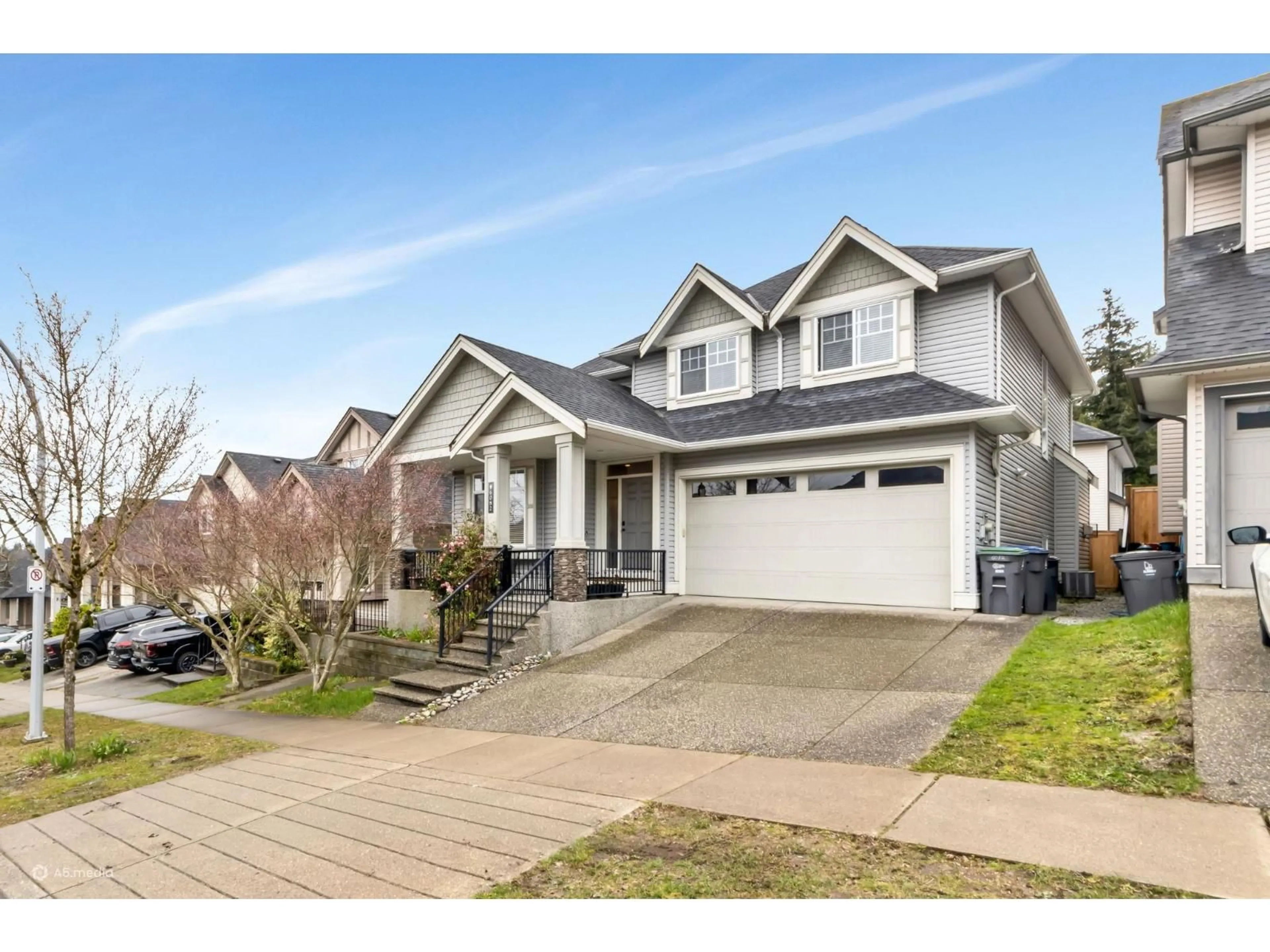 Home with vinyl exterior material, street for 6082 145A STREET, Surrey British Columbia V3S4R6
