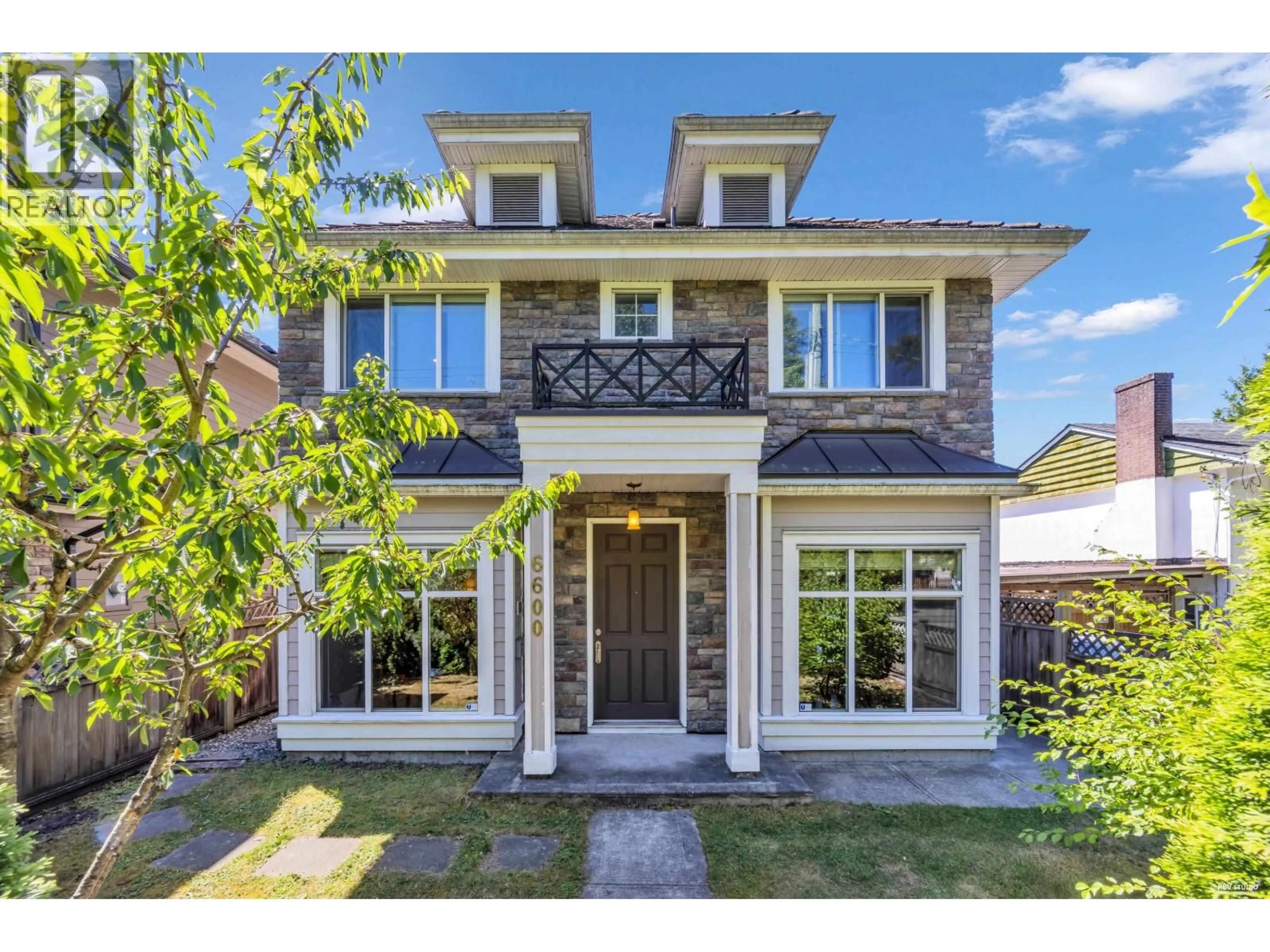 Home with brick exterior material, street for 6600 GRANVILLE AVENUE, Richmond British Columbia V7C1G1