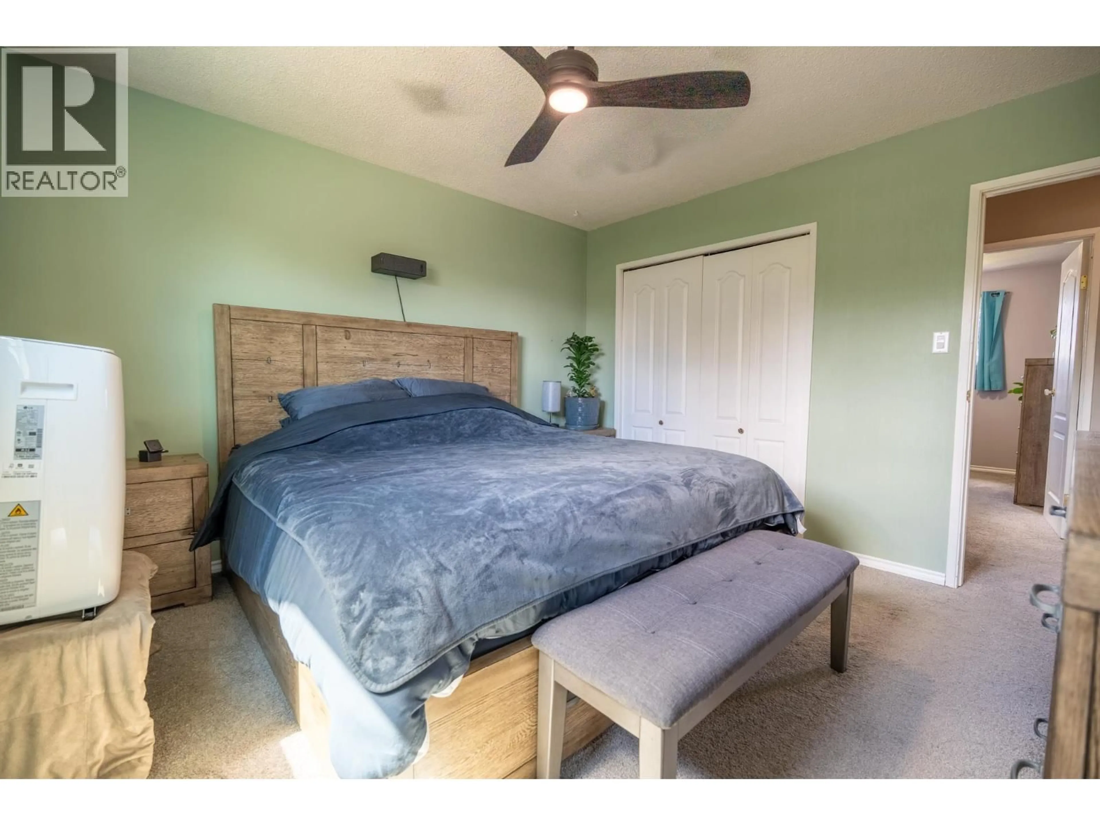 Bedroom with bed, unknown for 3644 HESSE PLACE, Prince George British Columbia V2N4J9