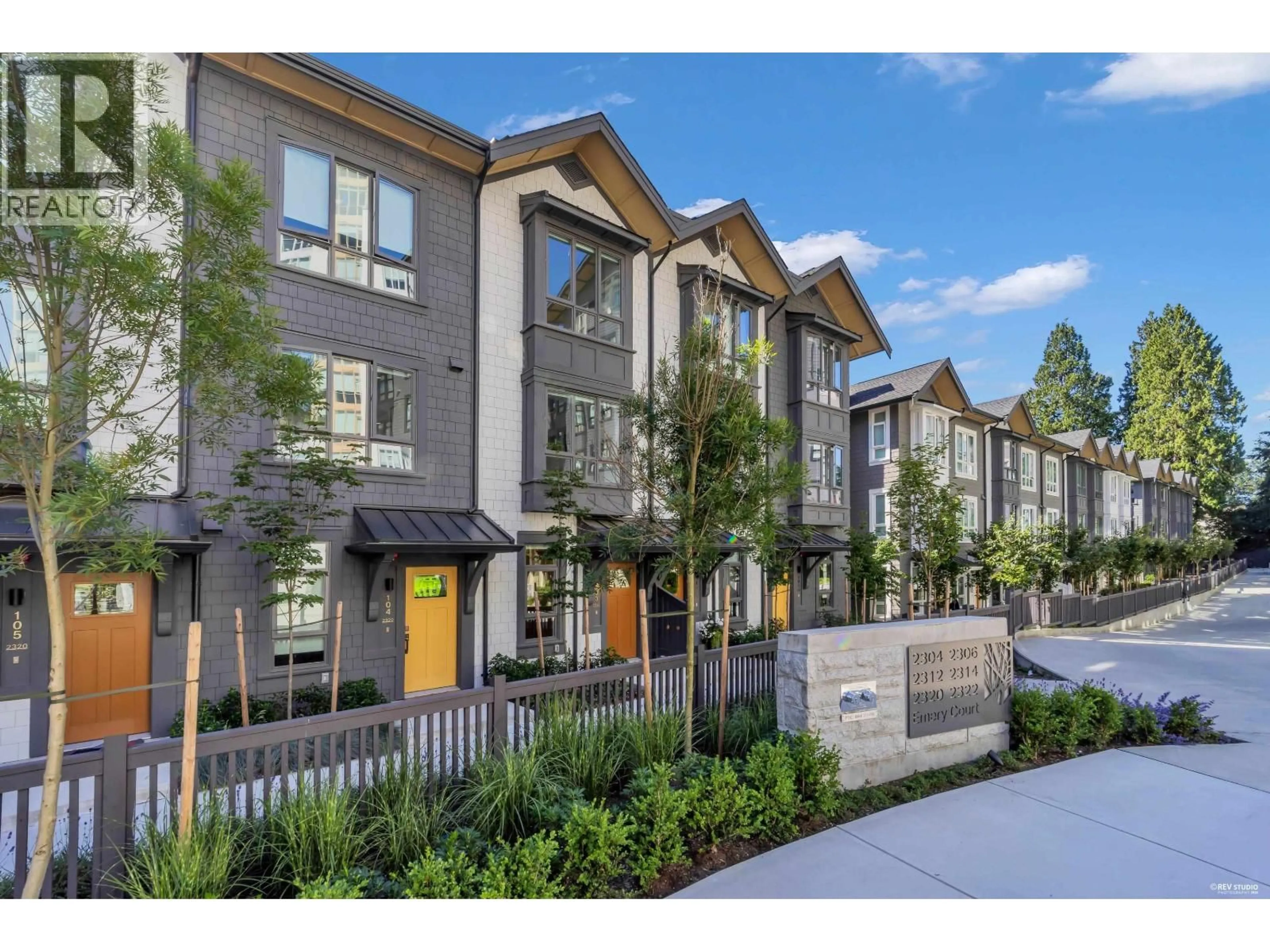 A pic from outside/outdoor area/front of a property/back of a property/a pic from drone, street for 103 - 2320 EMERY COURT, North Vancouver British Columbia V7J0G3