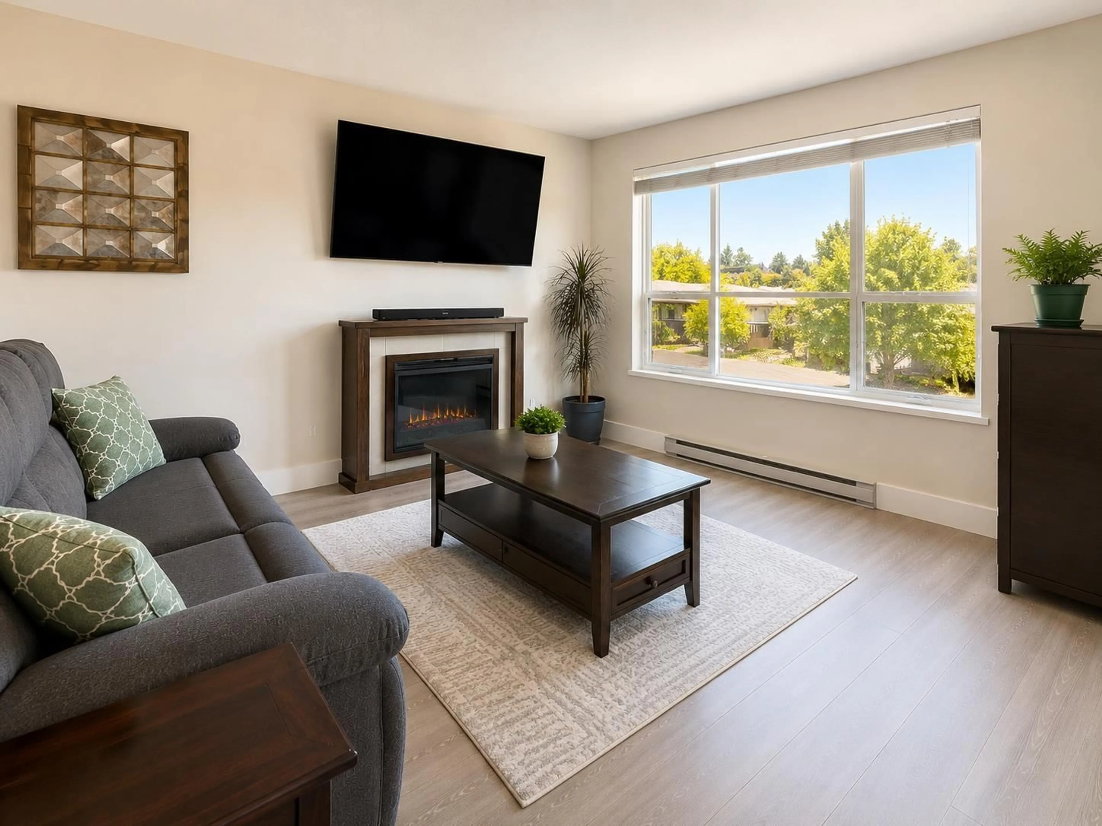 Living room with furniture, unknown for 306 - 7445 120 STREET, Delta British Columbia V4C0B3