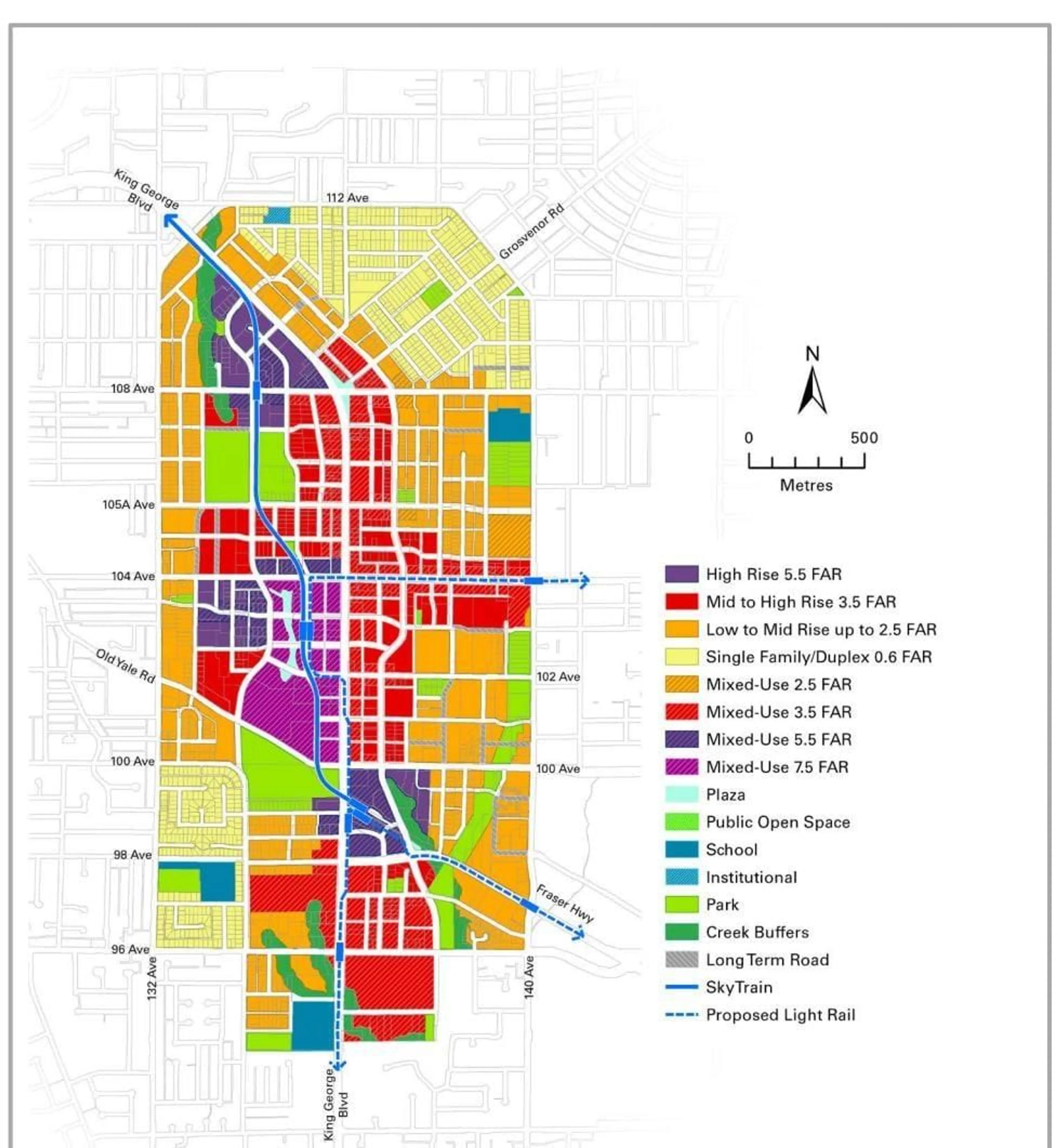 Picture of a map for 10605 138A STREET, Surrey British Columbia V3T4L2