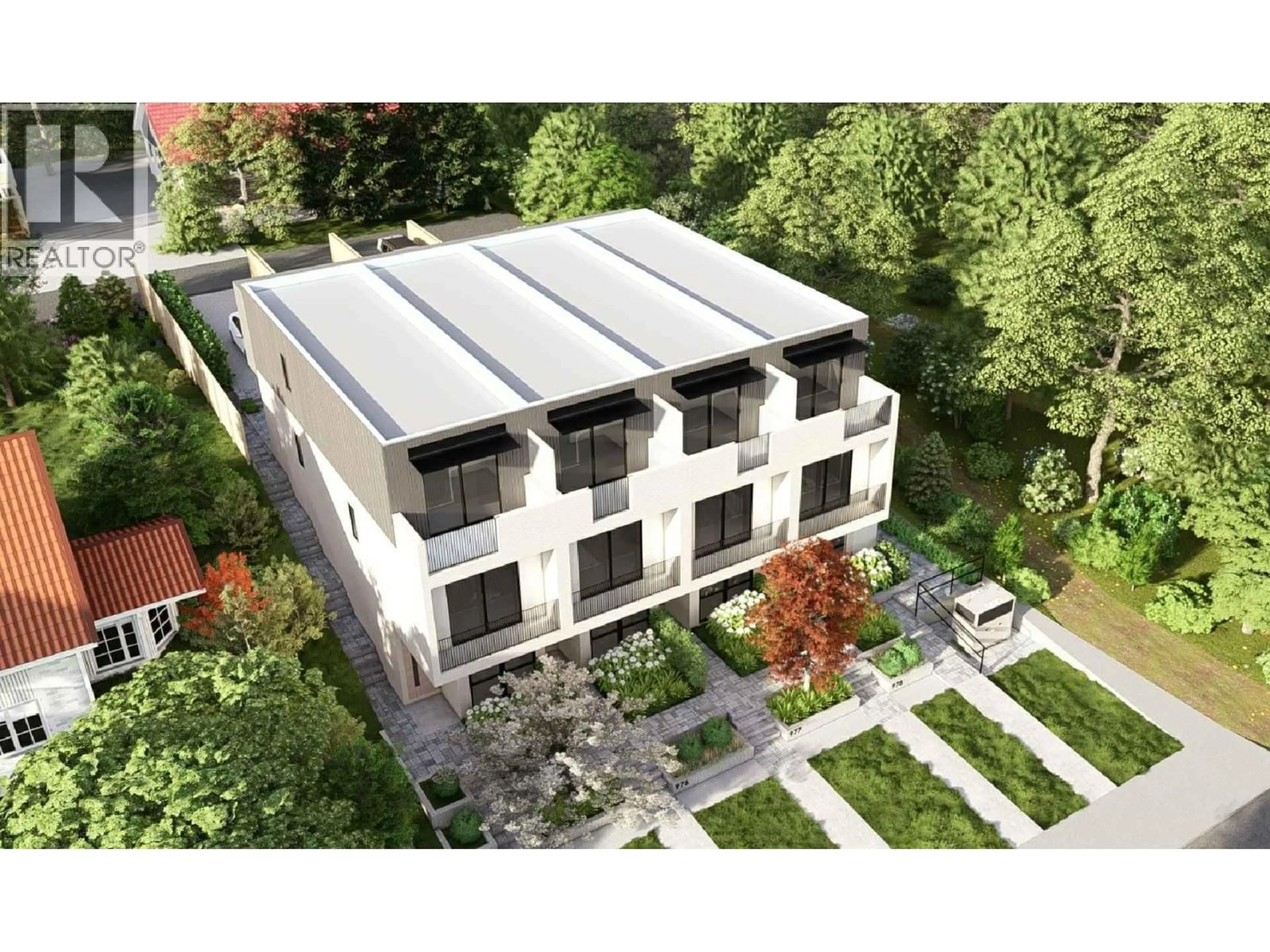 A pic from outside/outdoor area/front of a property/back of a property/a pic from drone, building for 975 EDGAR AVENUE, Coquitlam British Columbia V3K2K1