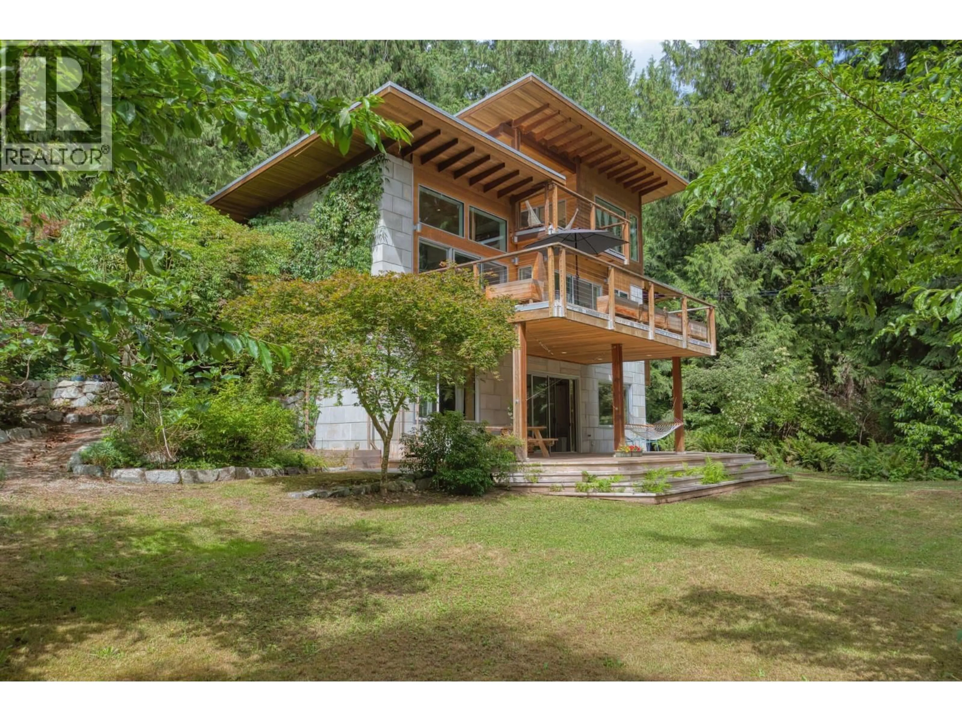 A pic from outside/outdoor area/front of a property/back of a property/a pic from drone, building for 1111 EMERY ROAD, Roberts Creek British Columbia V0N2W0