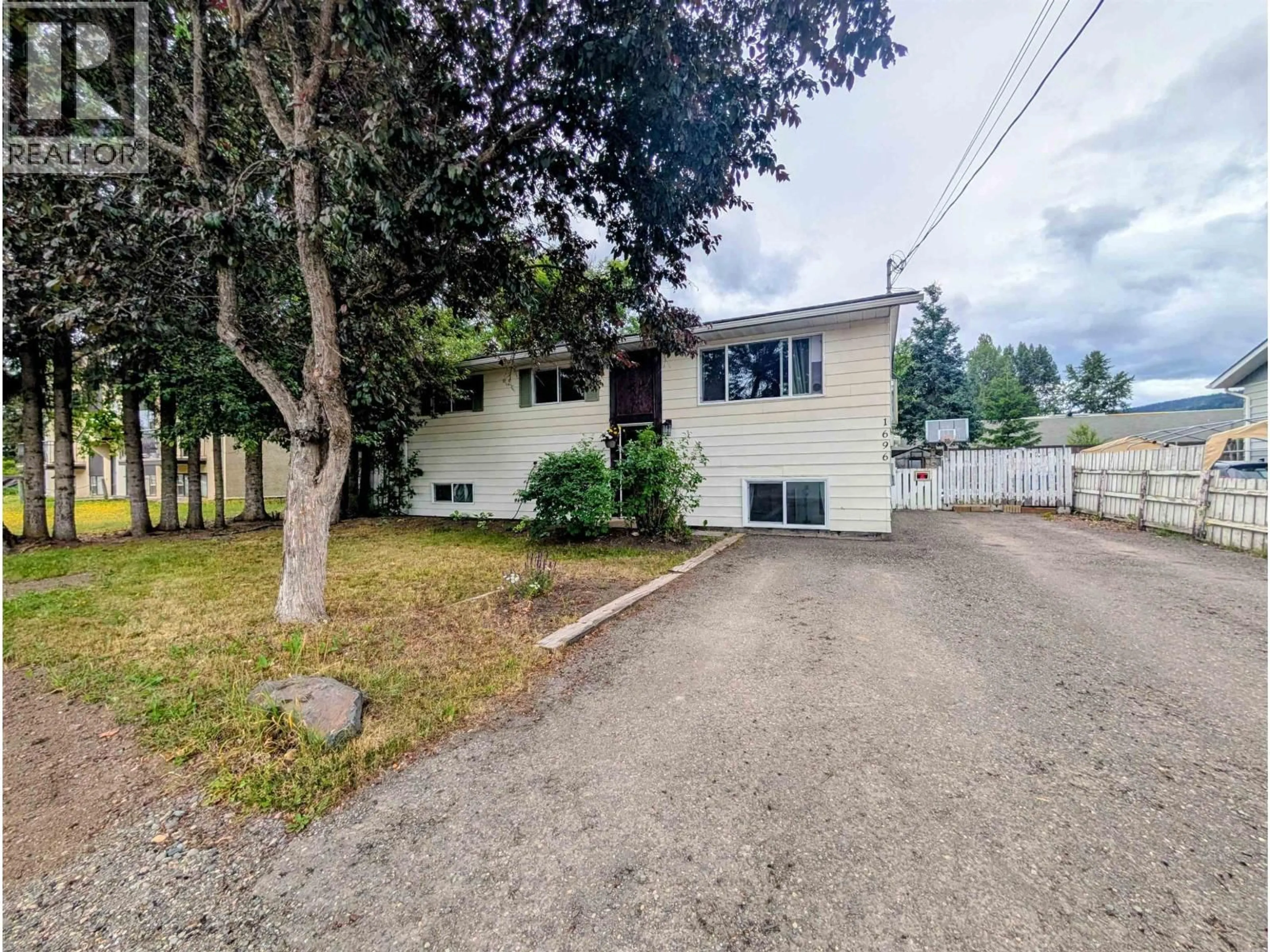 A pic from outside/outdoor area/front of a property/back of a property/a pic from drone, street for 1696 PRINCESS STREET, Smithers British Columbia V0J2N0