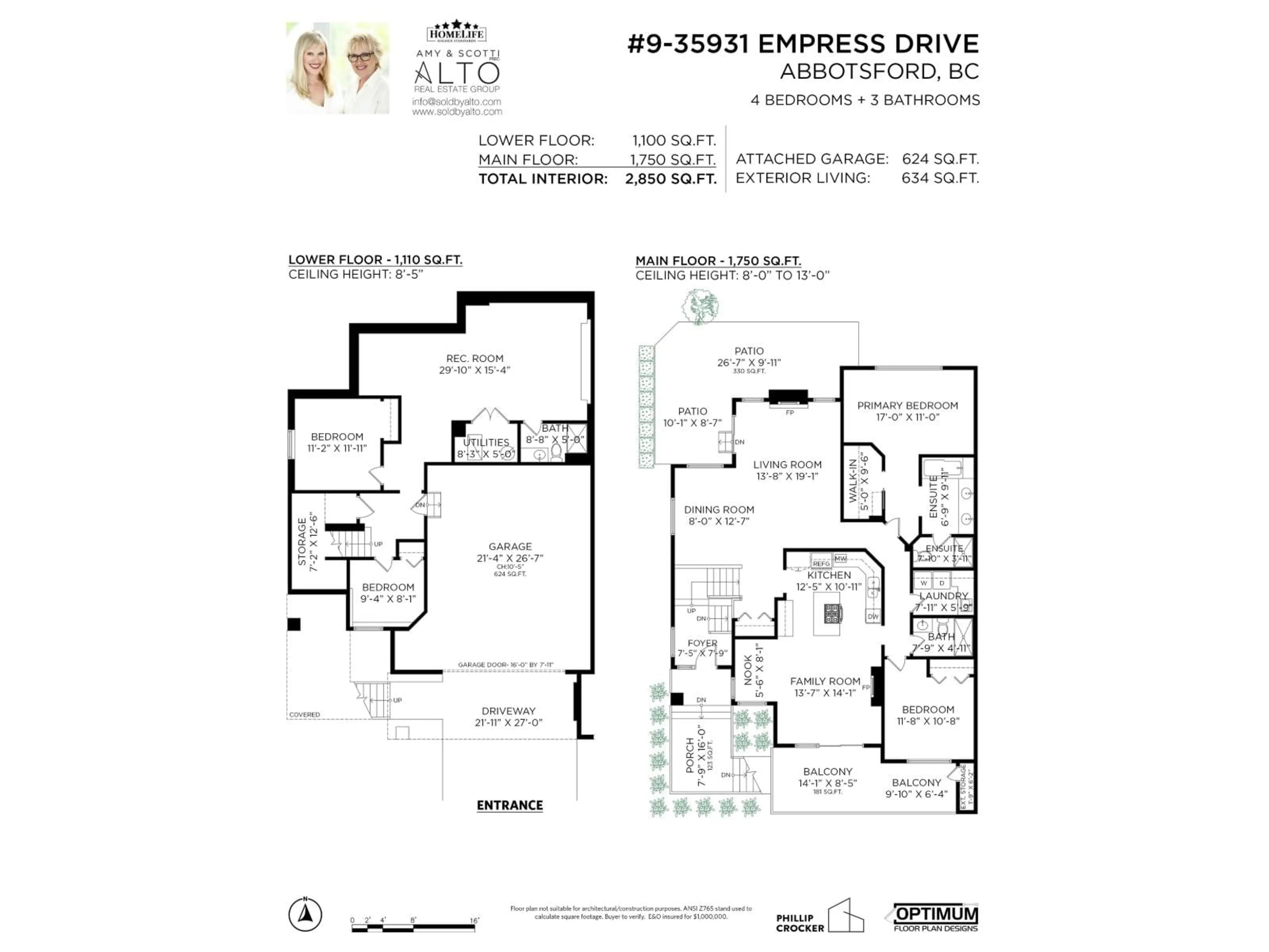 Floor plan for 9 - 35931 EMPRESS DRIVE, Abbotsford British Columbia V3G2M8