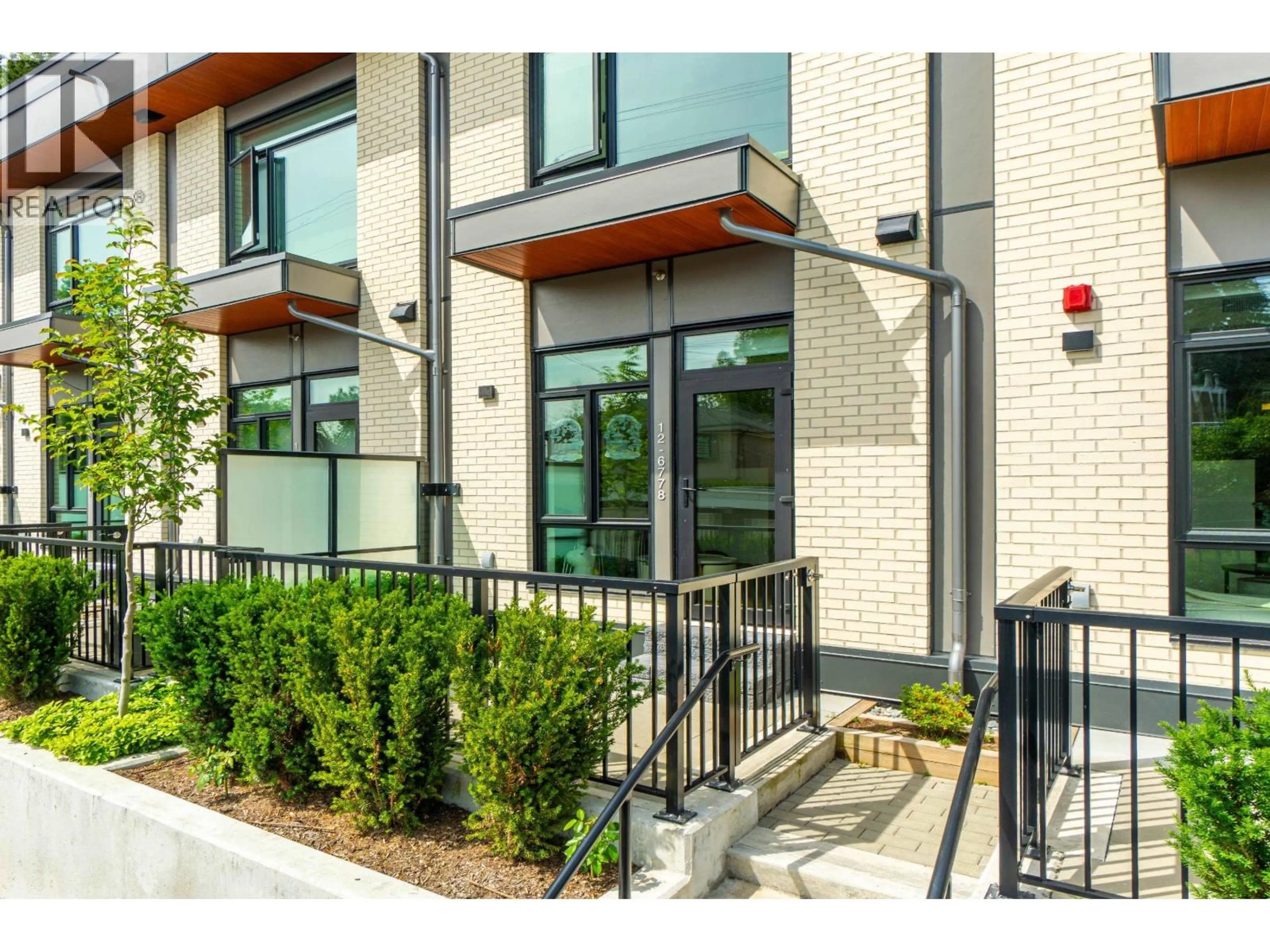 Home with brick exterior material, street for 12 - 6778 OAK STREET, Vancouver British Columbia V6P0L2