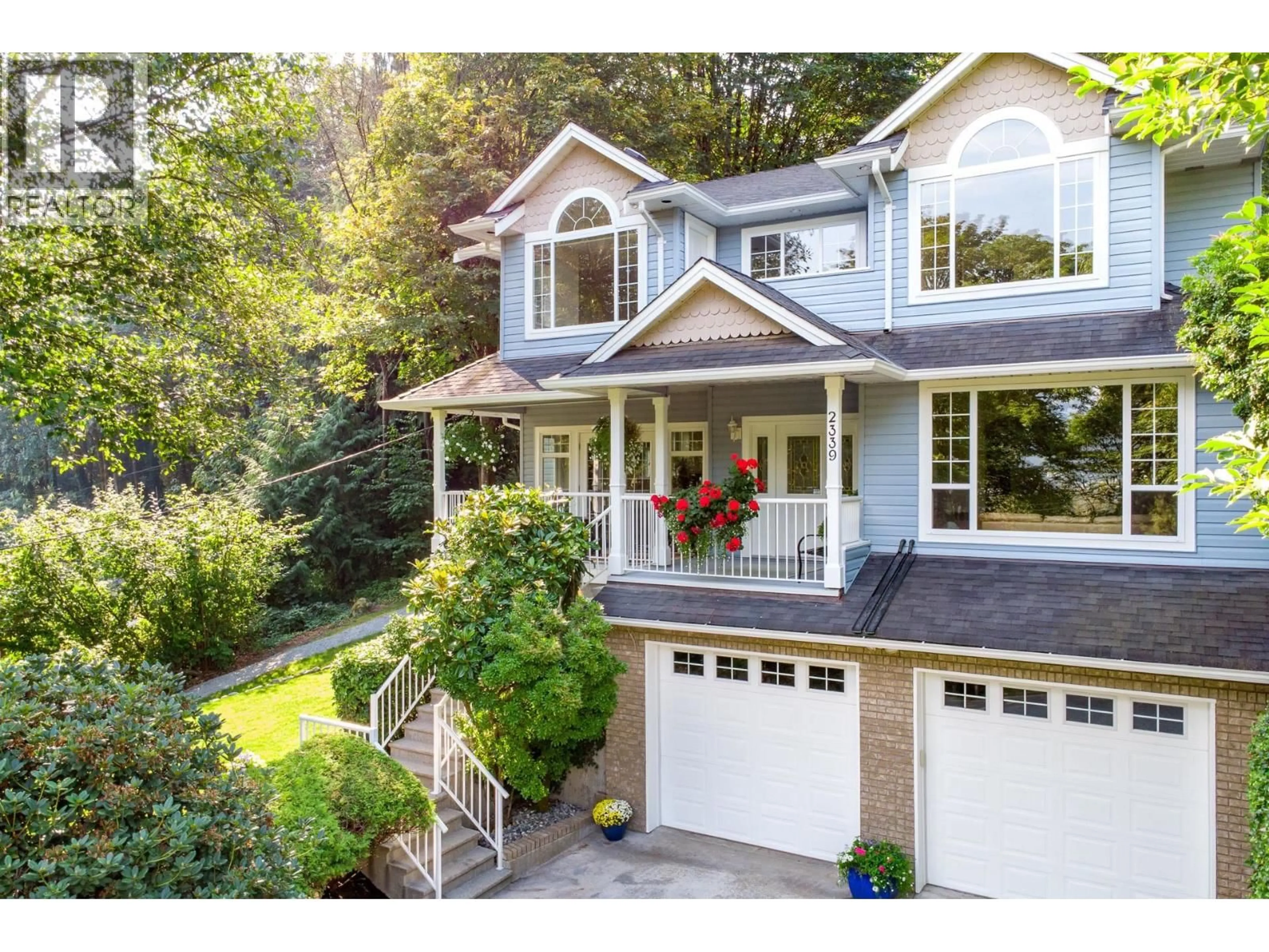 Home with vinyl exterior material, street for 2339 ST GEORGE STREET, Port Moody British Columbia V3H2G3