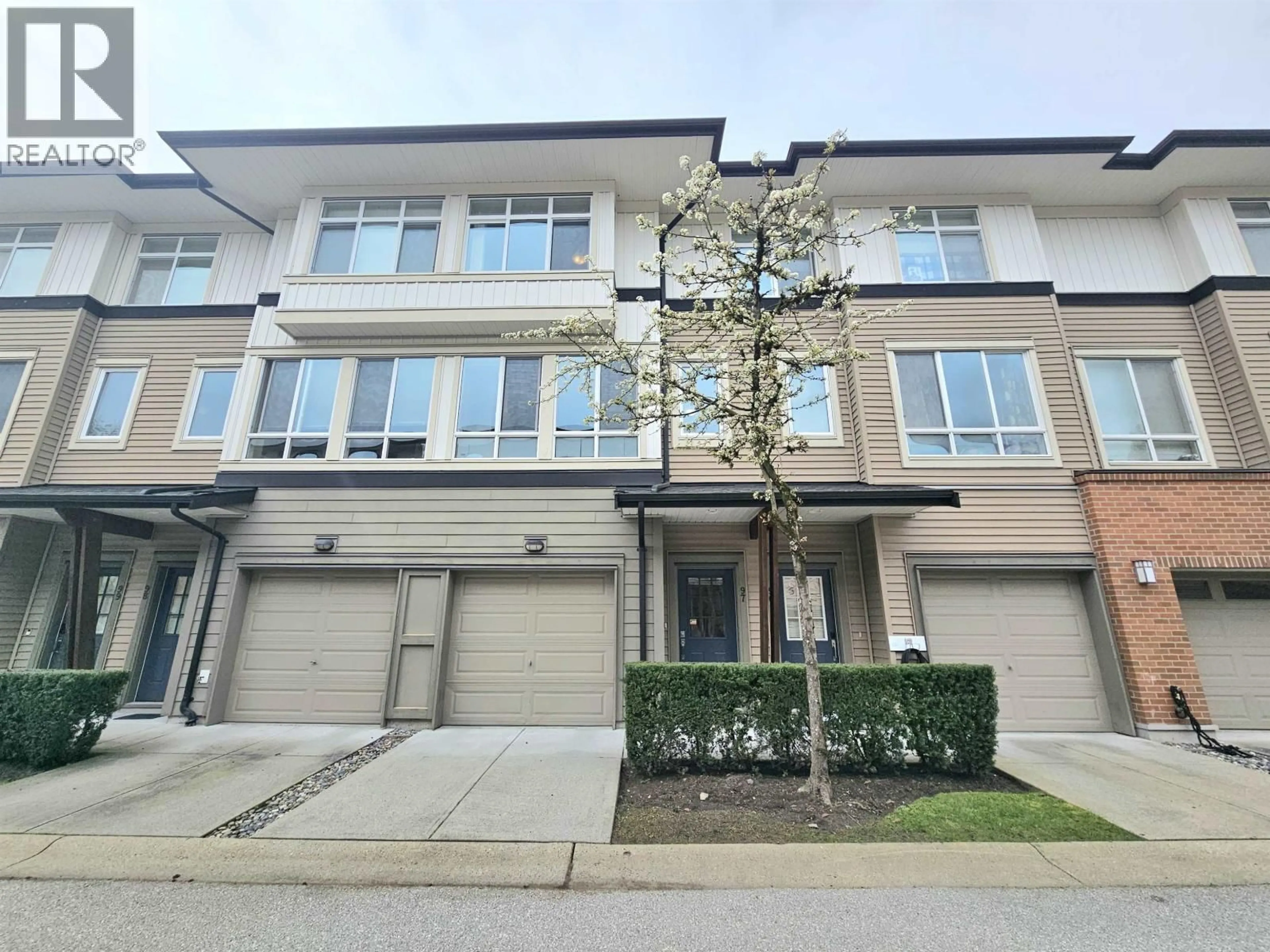 A pic from outside/outdoor area/front of a property/back of a property/a pic from drone, street for 97 - 1125 KENSAL PLACE, Coquitlam British Columbia V3B0G3