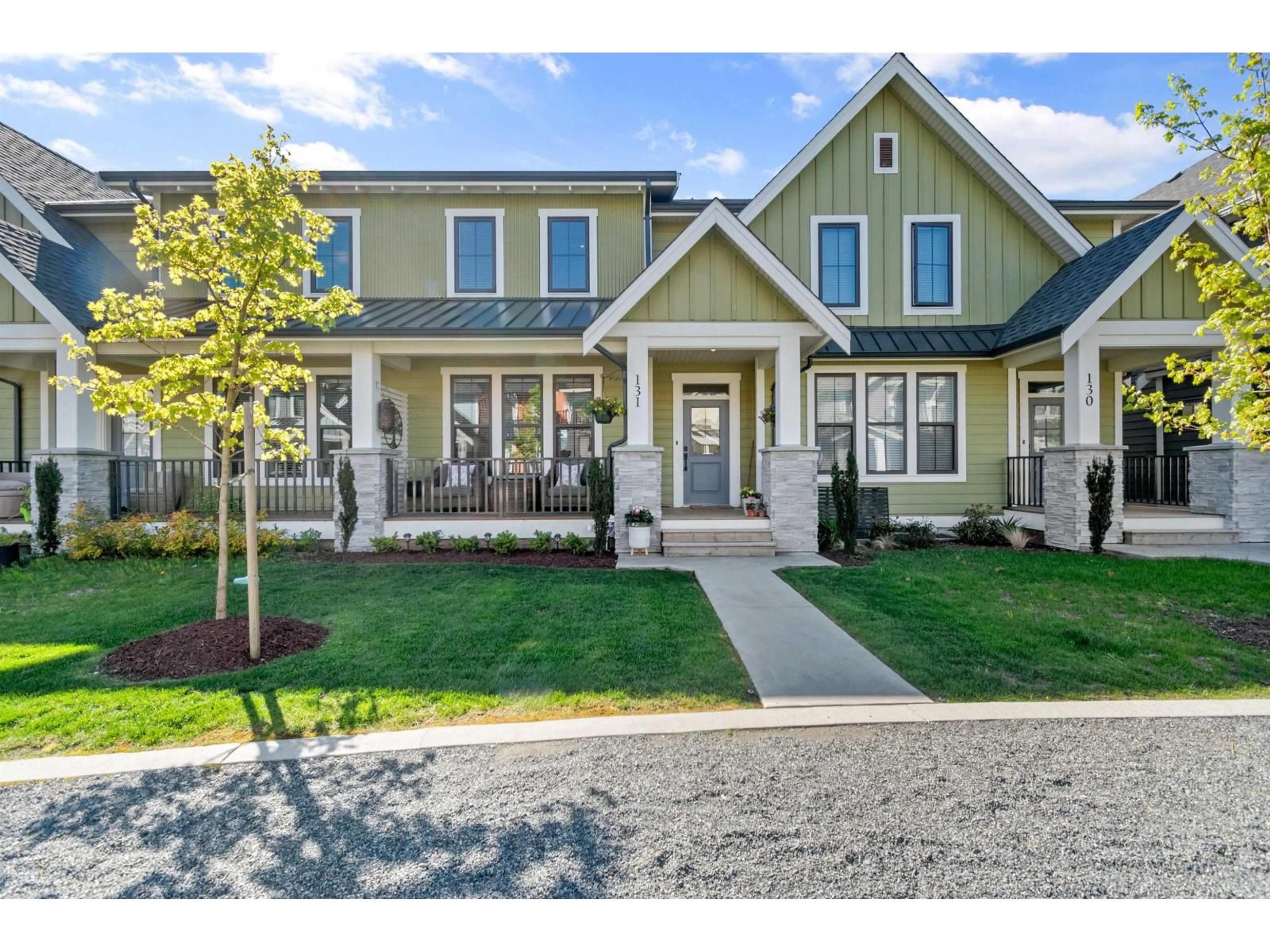 Home with vinyl exterior material, street for 131 - 46211 PROMONTORY ROAD, Chilliwack British Columbia V2R6E4