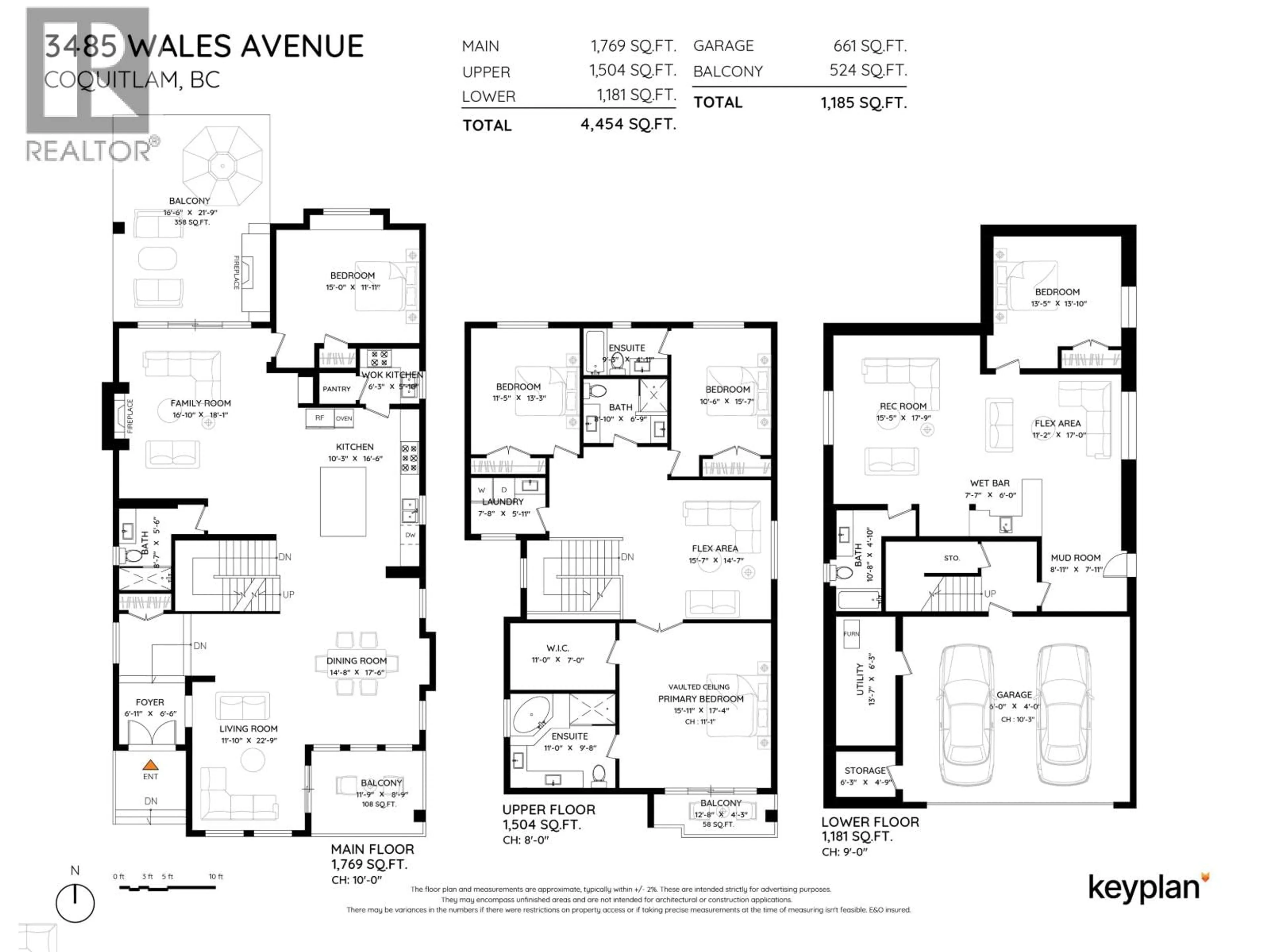 Floor plan for 3485 WALES AVENUE, Coquitlam British Columbia V3E0K5