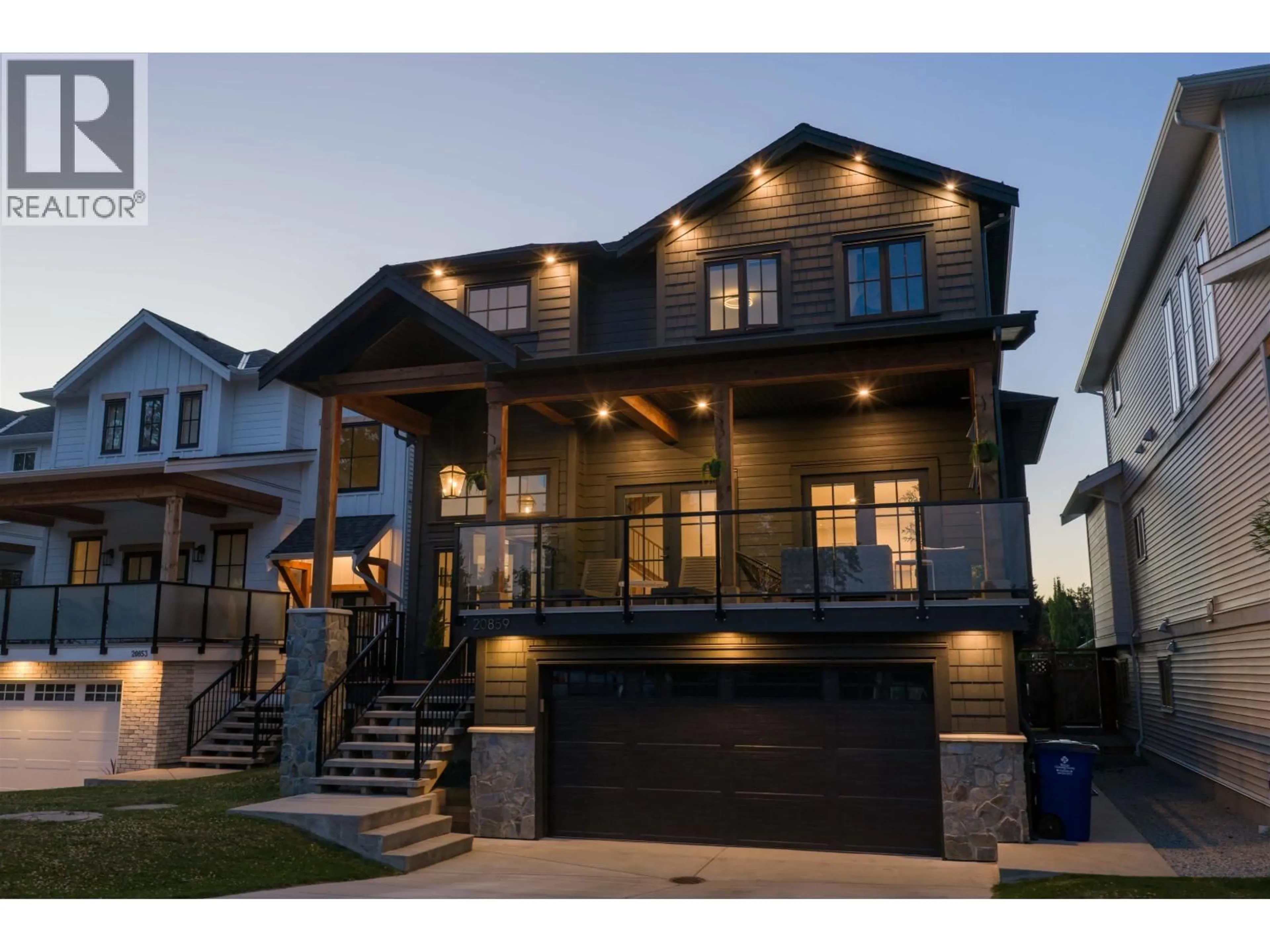 Home with brick exterior material, street for 20859 GOLF LANE, Maple Ridge British Columbia V2X1M1