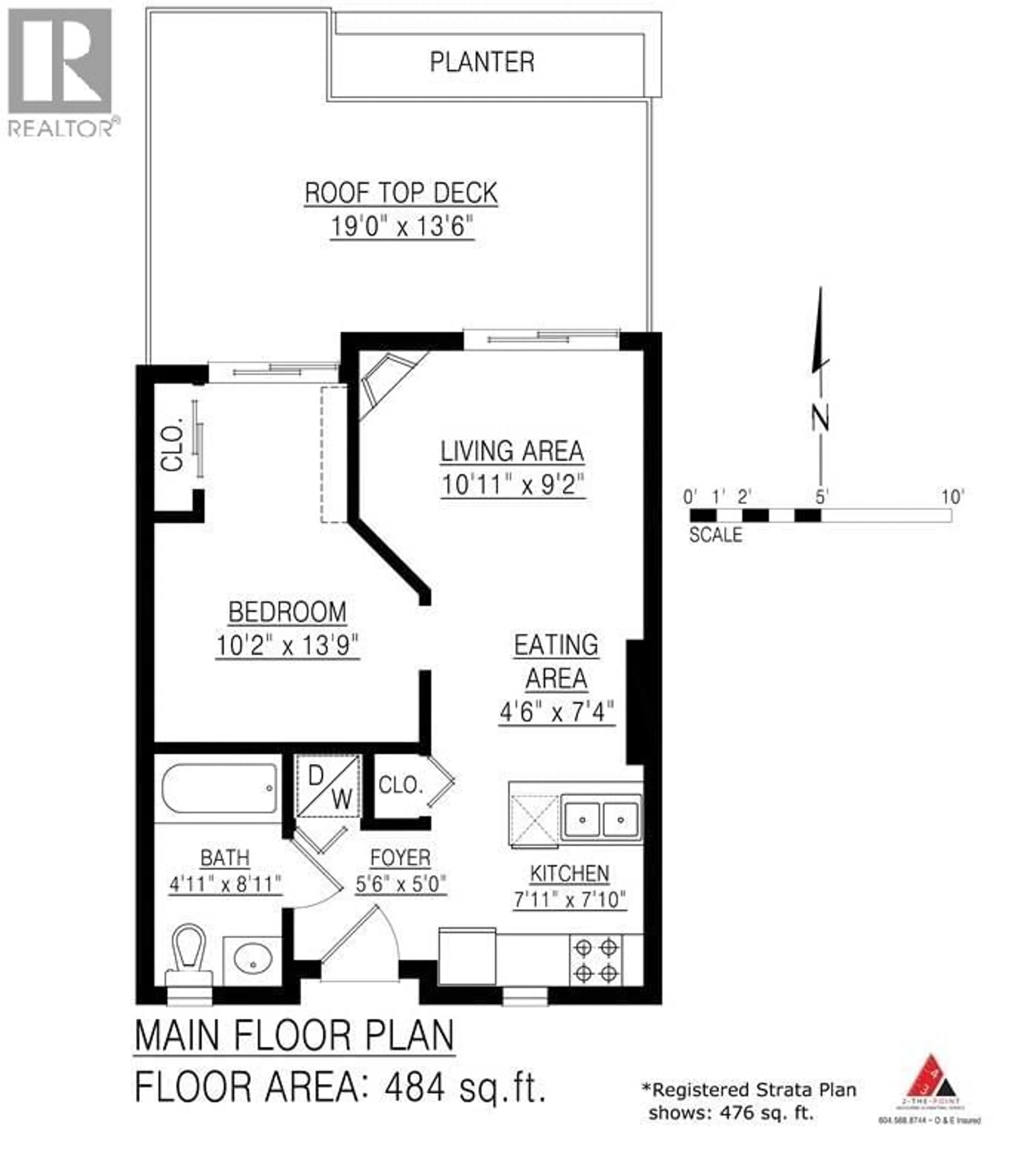 Floor plan for PH18 - 2265 HASTINGS STREET, Vancouver British Columbia V5L1V3