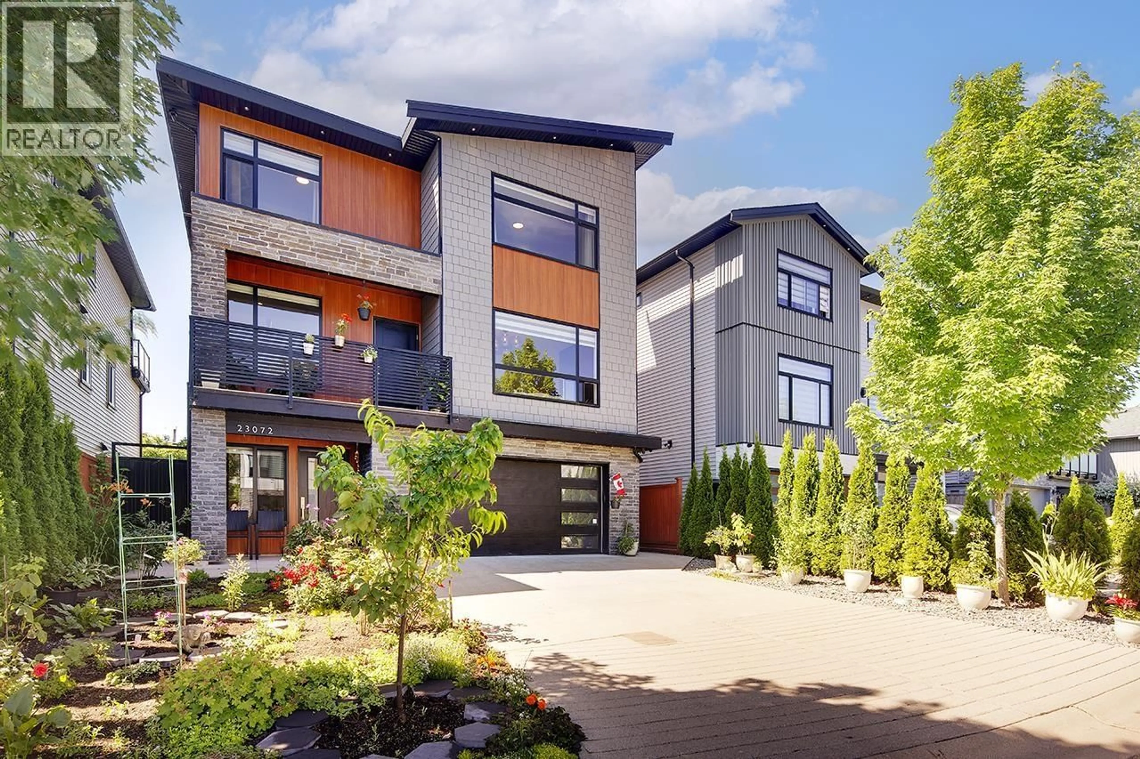 Home with brick exterior material, street for 23072 CLIFF AVENUE, Maple Ridge British Columbia V2X7Z9