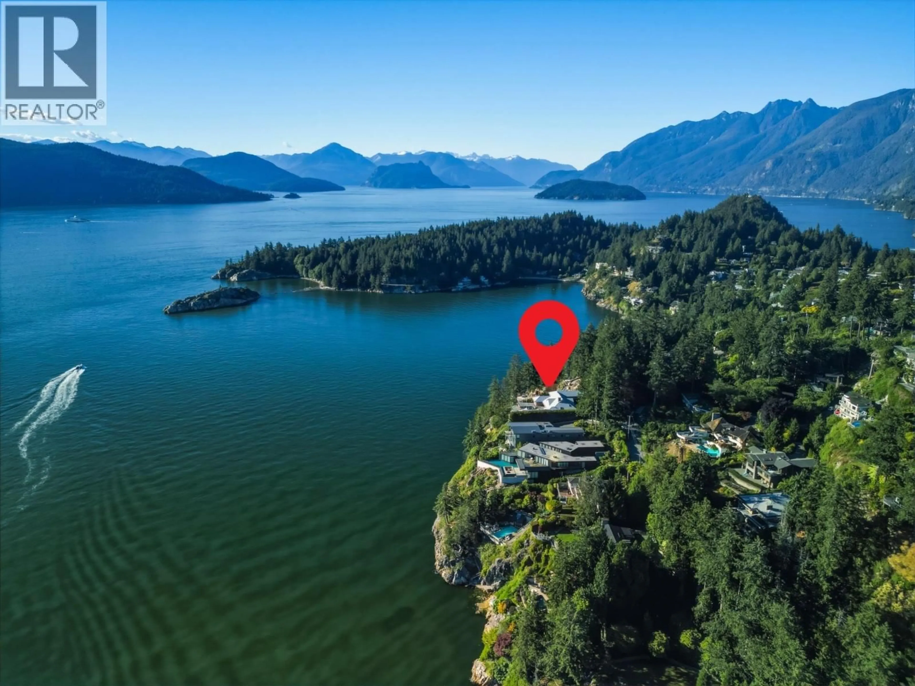 A pic from outside/outdoor area/front of a property/back of a property/a pic from drone, water/lake/river/ocean view for 6231 TAYLOR DRIVE, West Vancouver British Columbia V7W1Y8