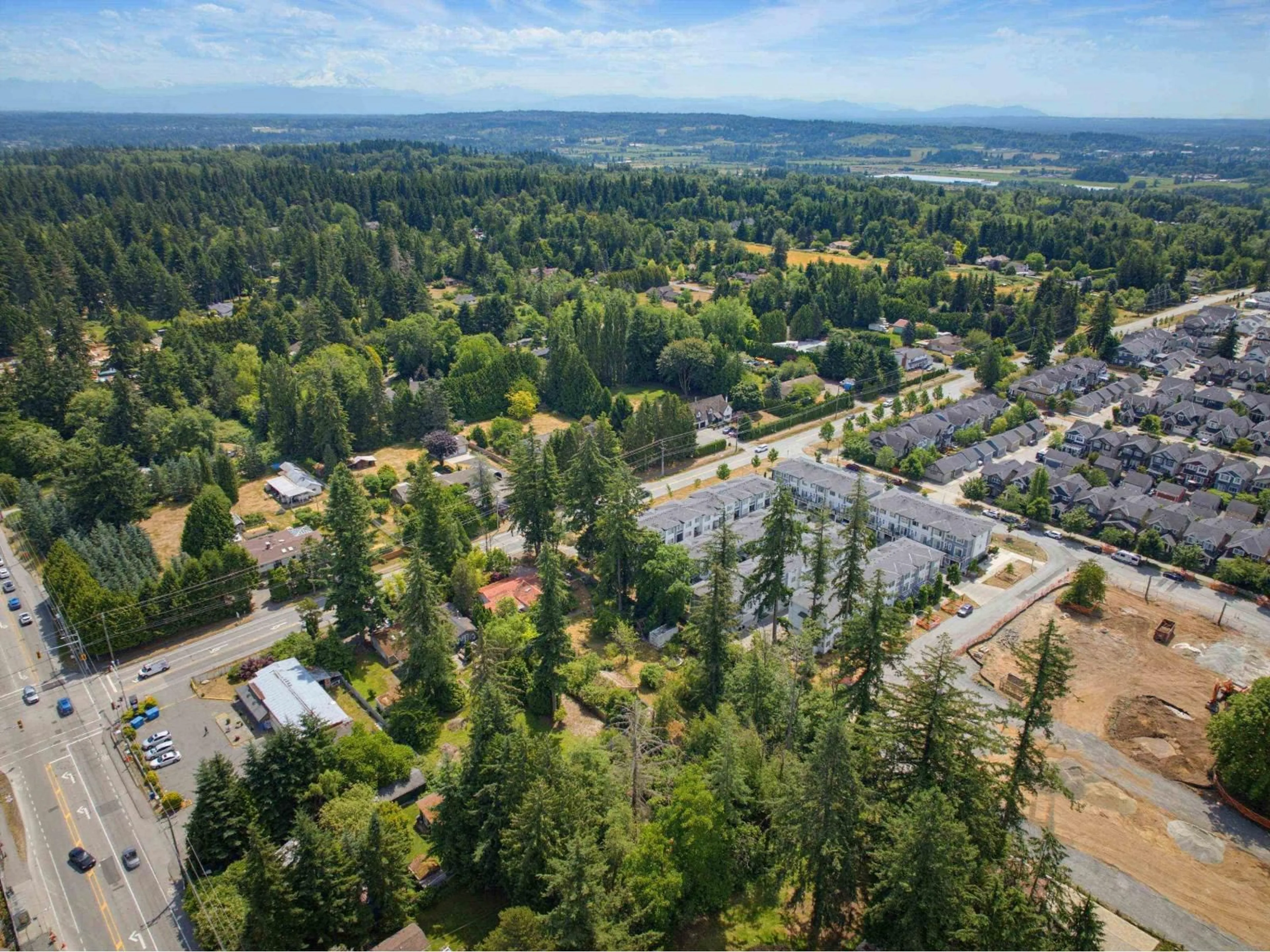 A pic from outside/outdoor area/front of a property/back of a property/a pic from drone, unknown for 2339 168 STREET, Surrey British Columbia V3Z0B5