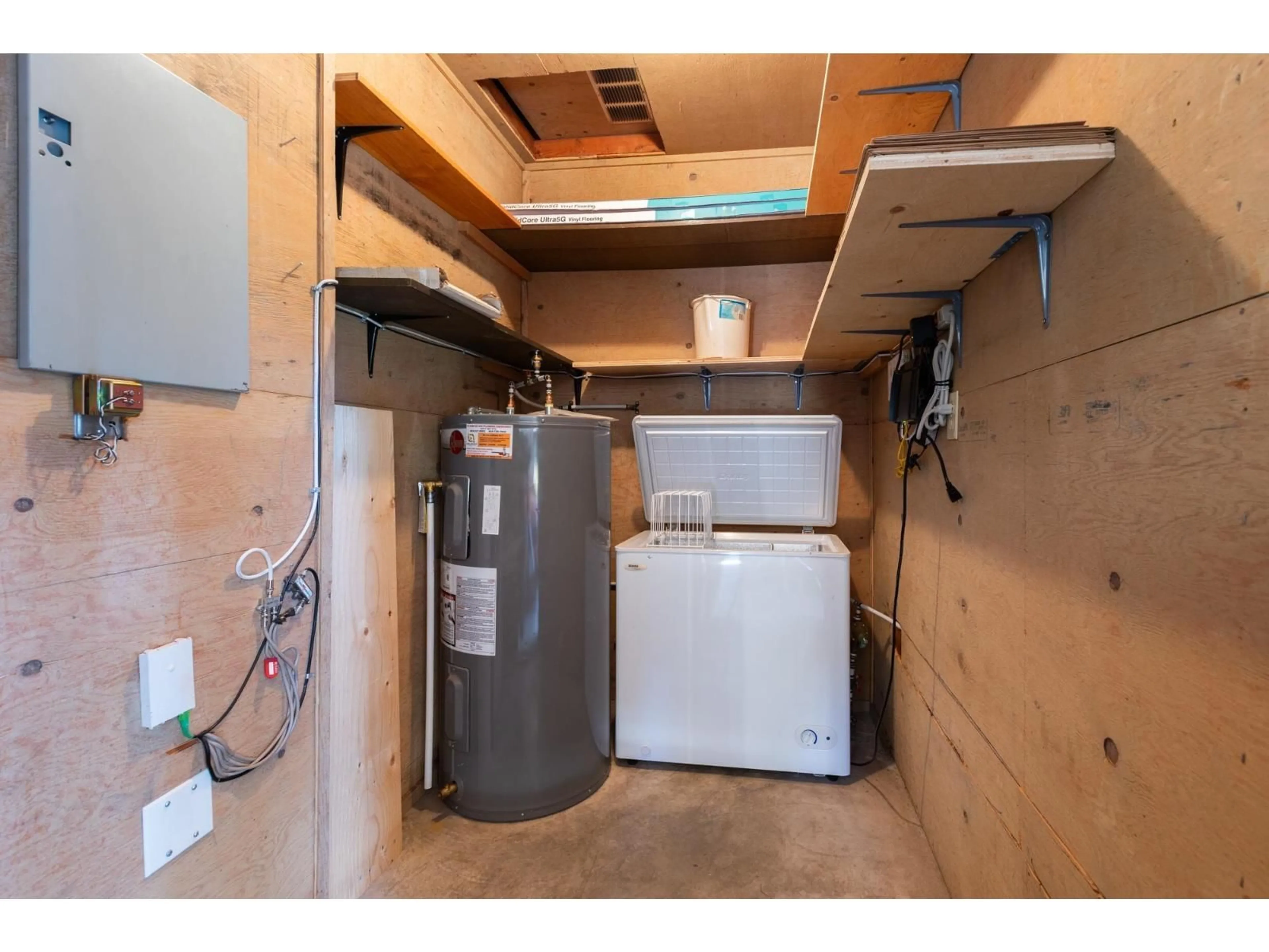 Storage room or clothes room or walk-in closet for 24 - 3015 TRETHEWEY STREET, Abbotsford British Columbia V2T3R4