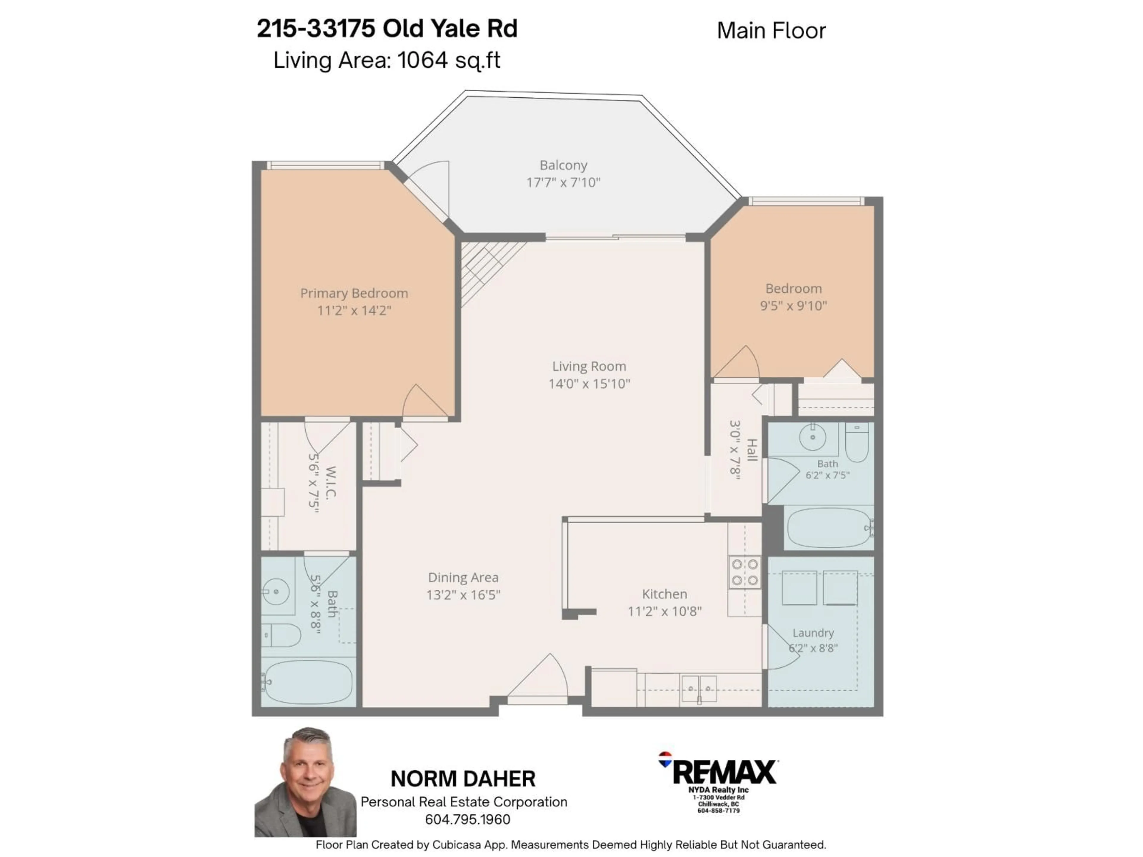 Floor plan for 215 - 33175 OLD YALE ROAD, Abbotsford British Columbia V2S2J4