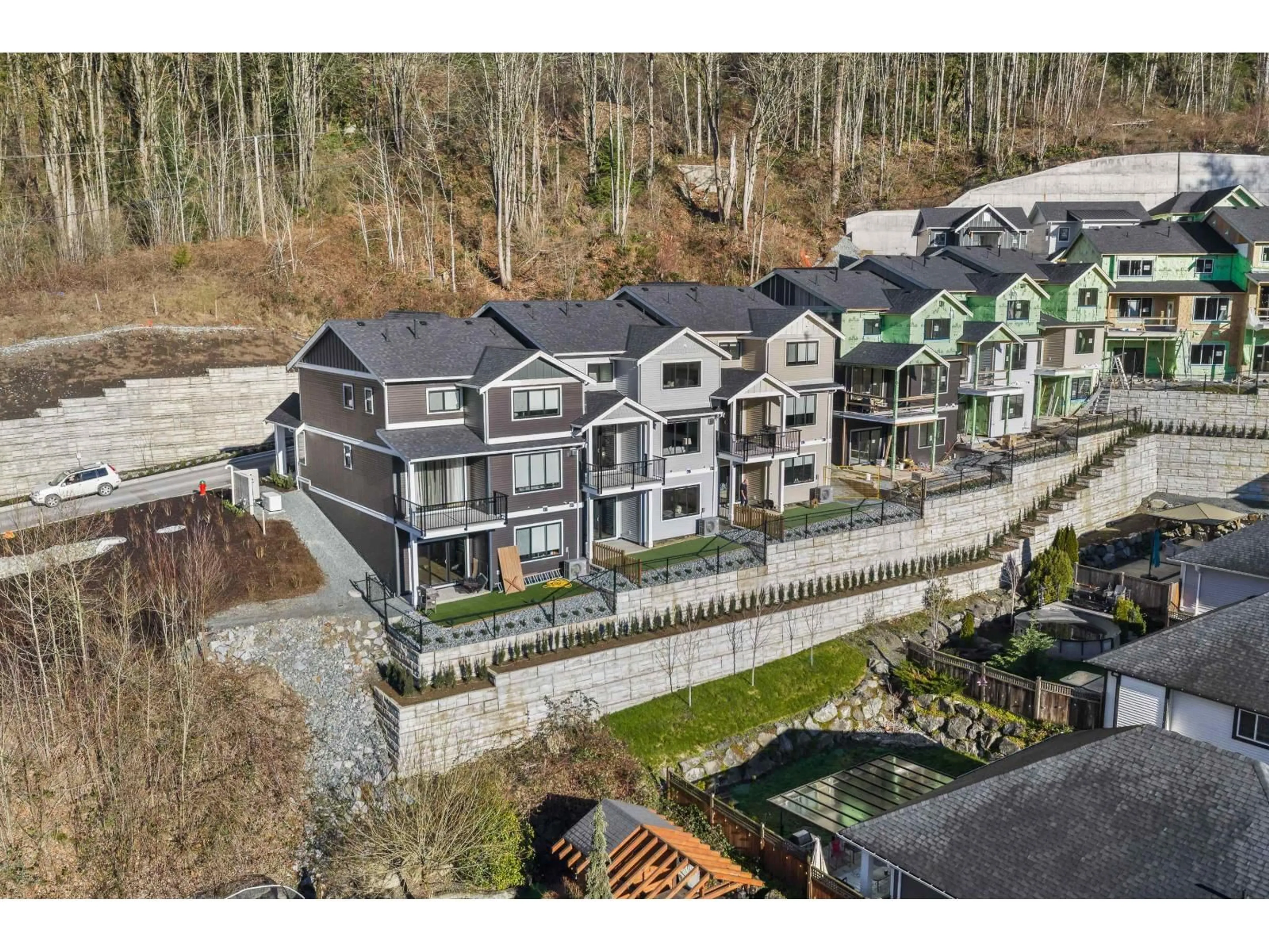A pic from outside/outdoor area/front of a property/back of a property/a pic from drone, unknown for 8 - 35247 STRAITON ROAD, Abbotsford British Columbia V2S7Z1