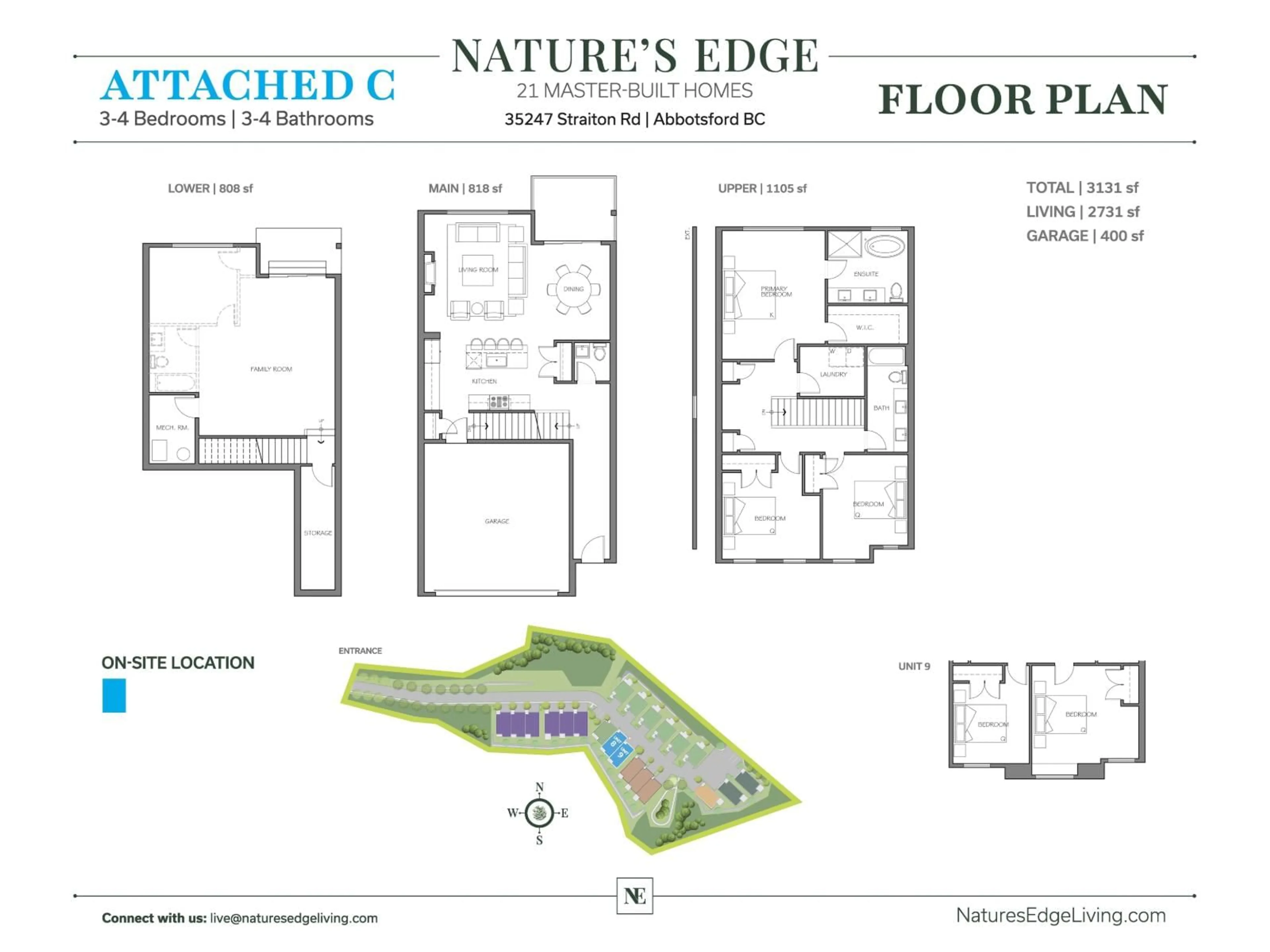 Floor plan for 8 - 35247 STRAITON ROAD, Abbotsford British Columbia V2S7Z1