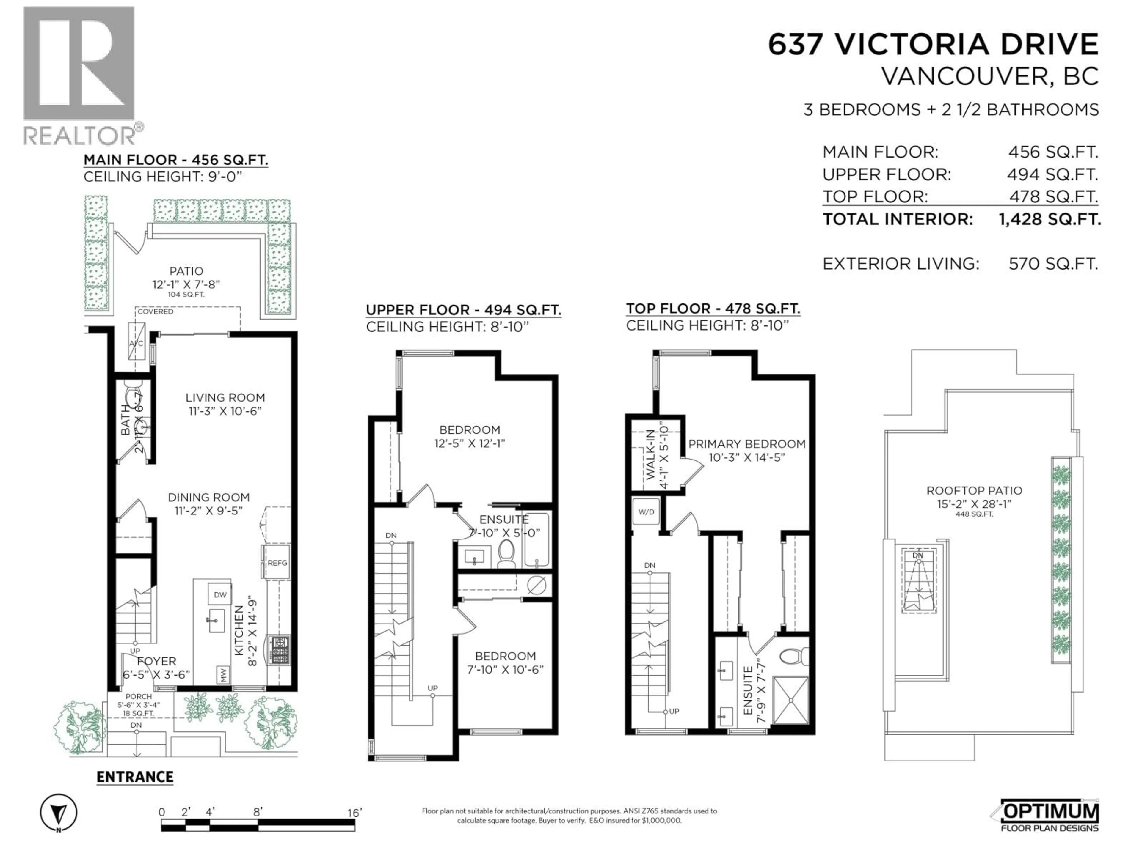 Floor plan for 637 VICTORIA DRIVE, Vancouver British Columbia V5L0C3