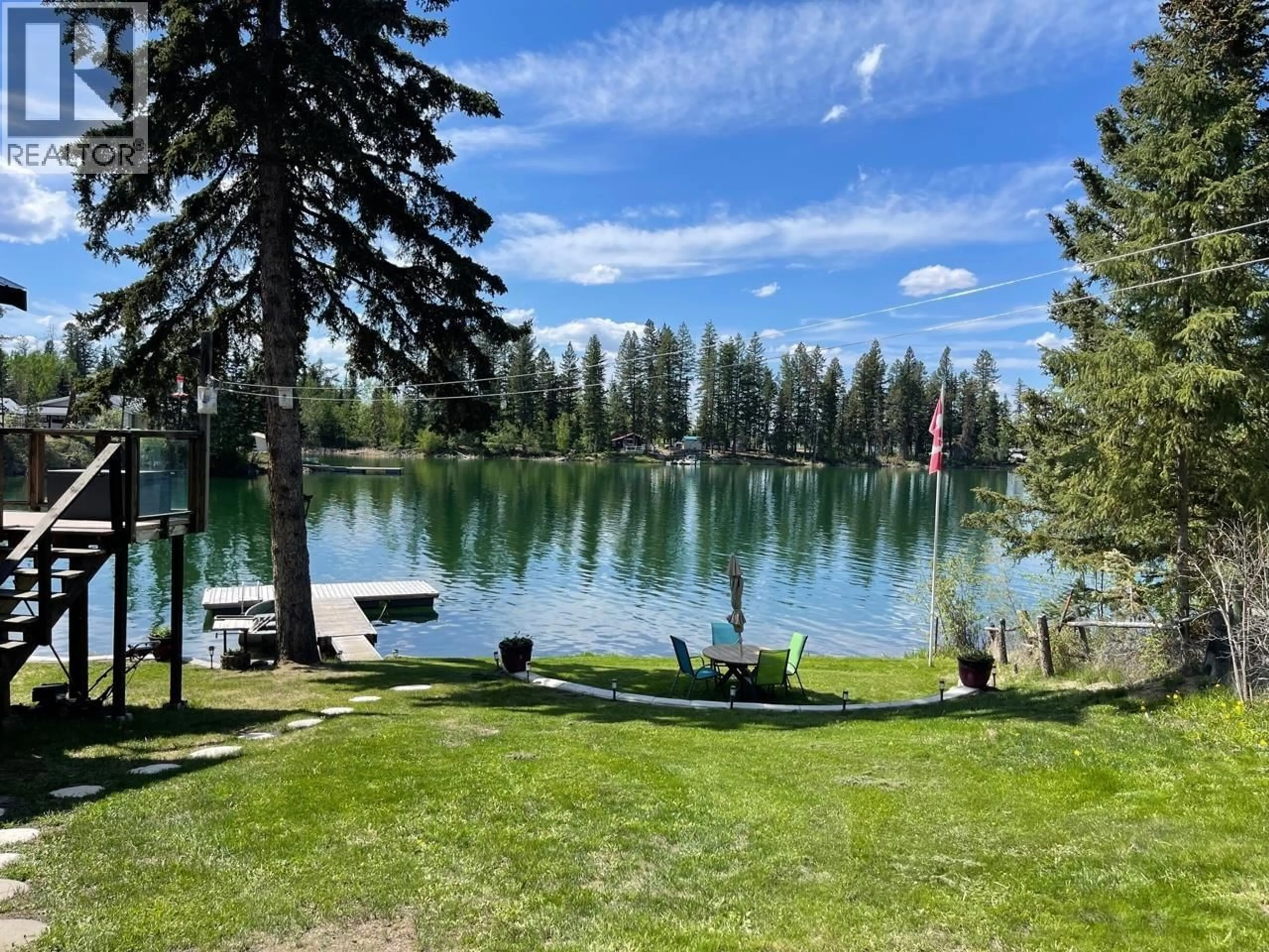 A pic from outside/outdoor area/front of a property/back of a property/a pic from drone, water/lake/river/ocean view for 7552 MICKELSEN ROAD, Sheridan Lake British Columbia V0K1E0