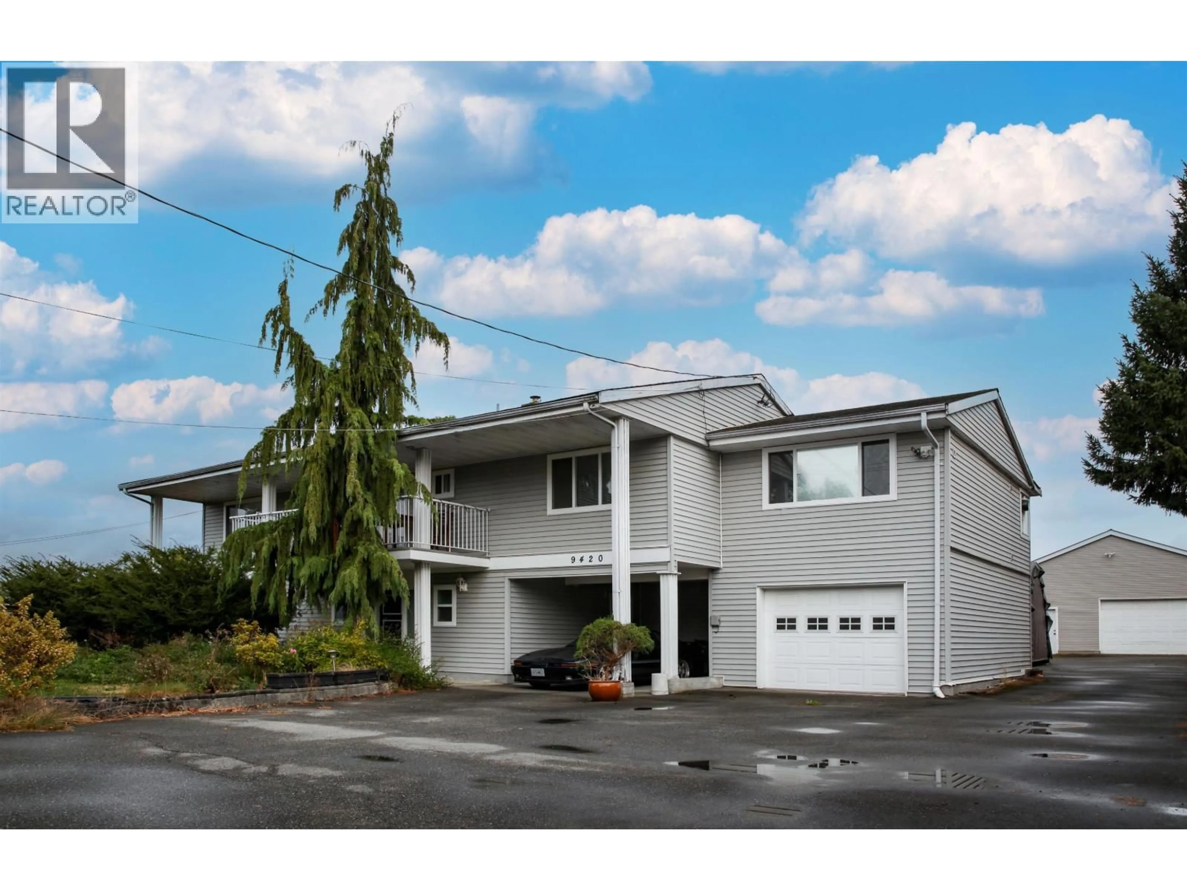 Home with vinyl exterior material, street for 9420 NO. 6 ROAD, Richmond British Columbia V6W1E4